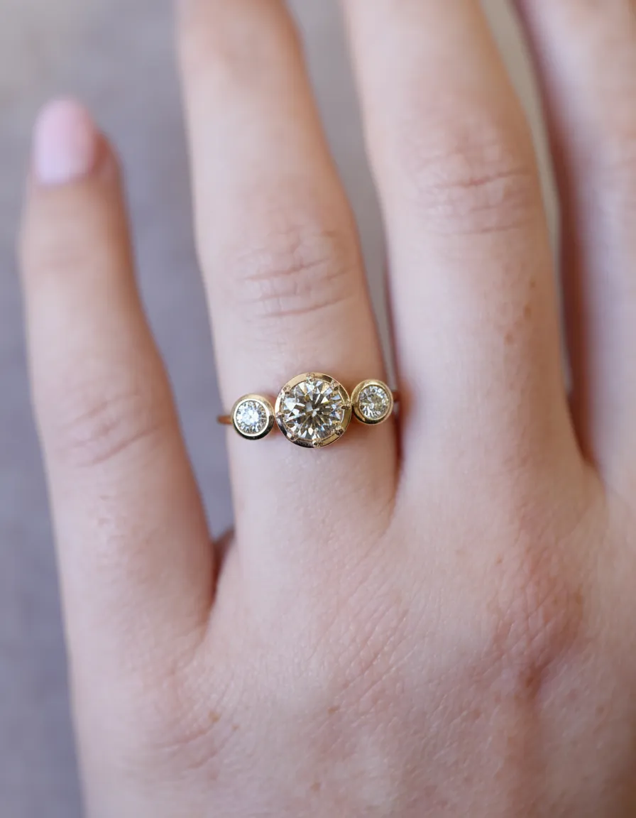 1.50ct Natural Diamond Trilogy | One Of A Kind - Image 5