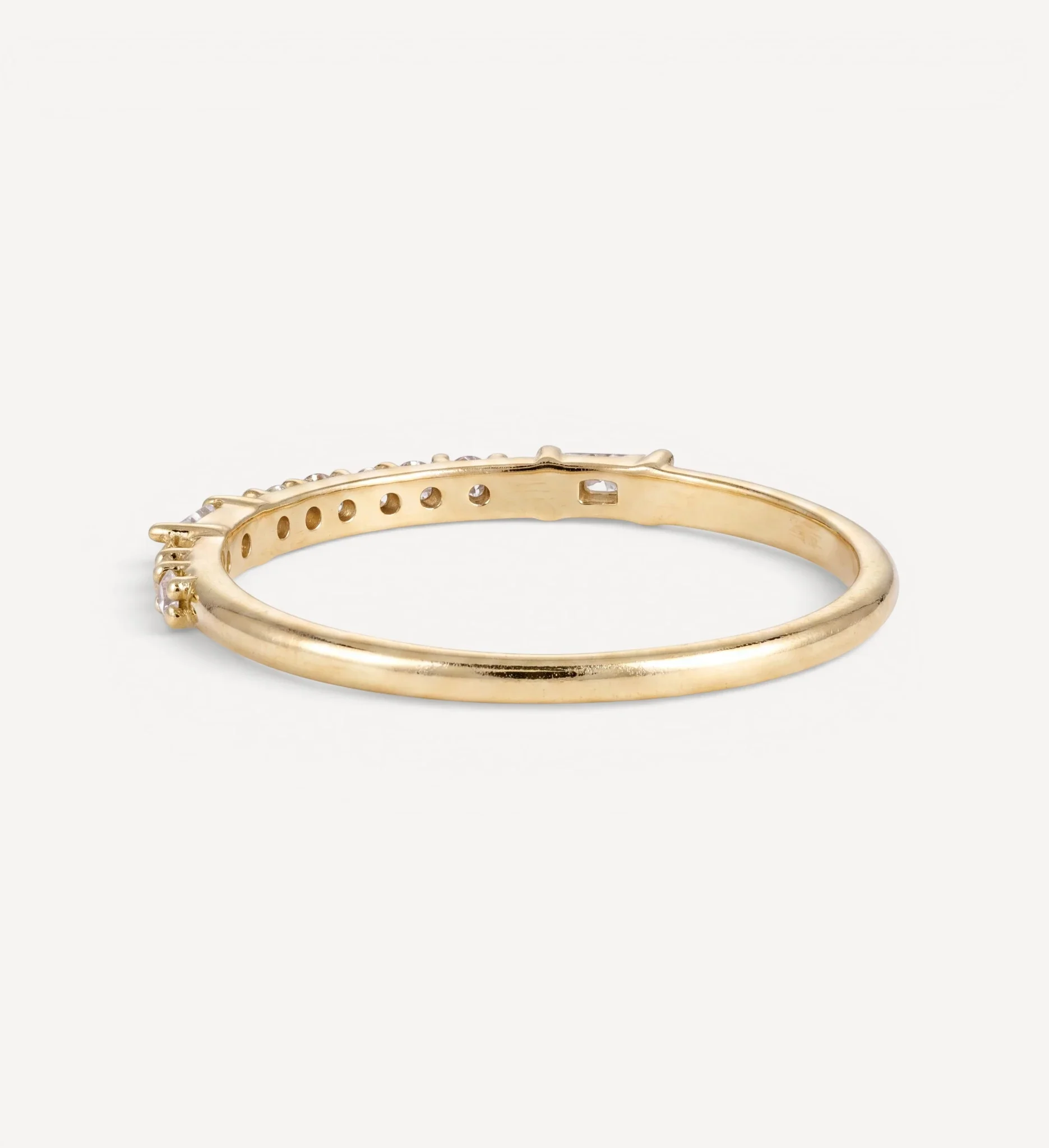 Diamond Morse Code Ring | BESTIE - Image 5