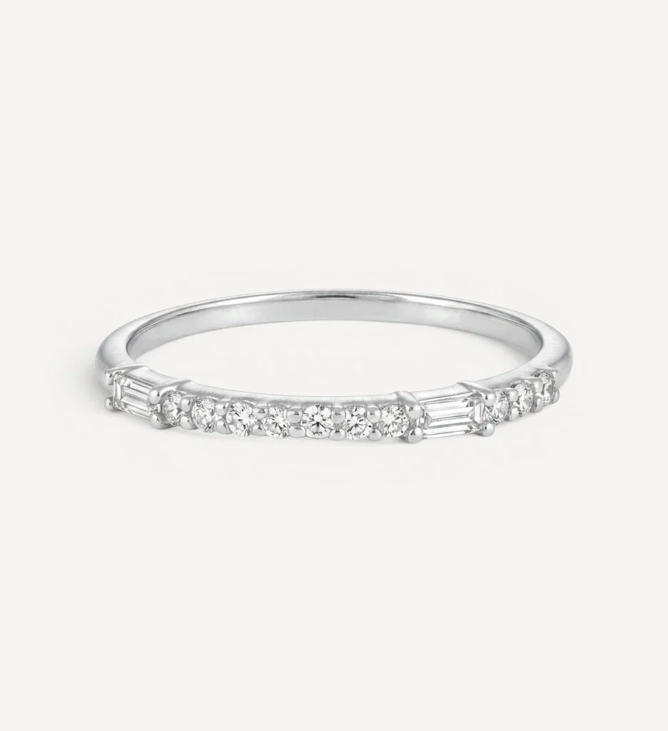 Diamond Morse Code Ring | BESTIE - Image 6