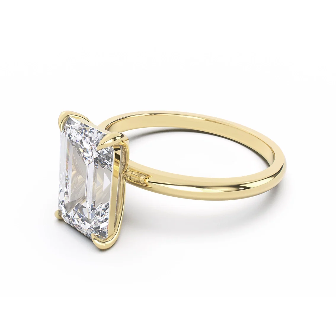 5.01ct Emerald Willa Solitaire No.1 | One Of A Kind - Image 4