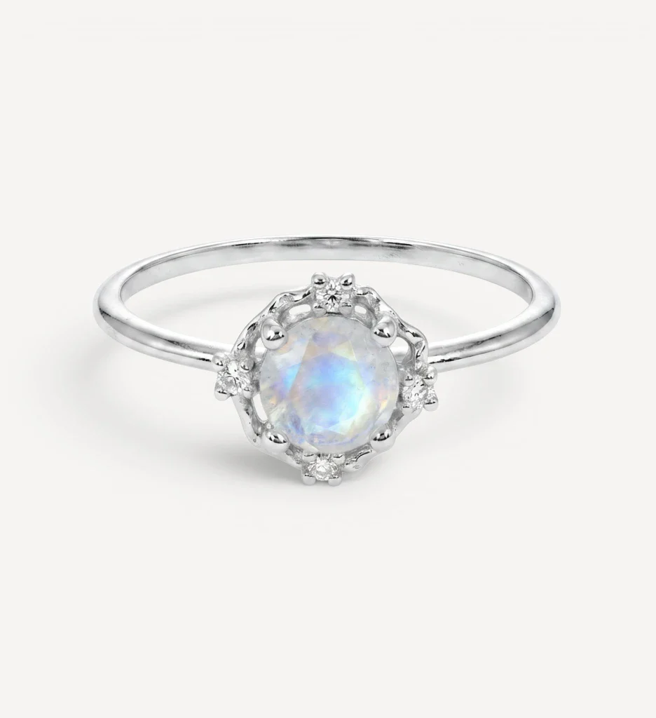 Adria | moonstone & diamonds - Image 5