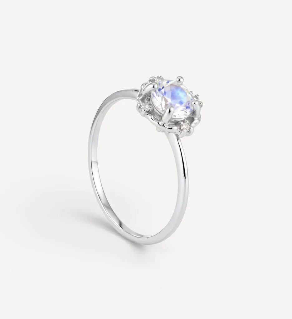 Adria | moonstone & diamonds - Image 6