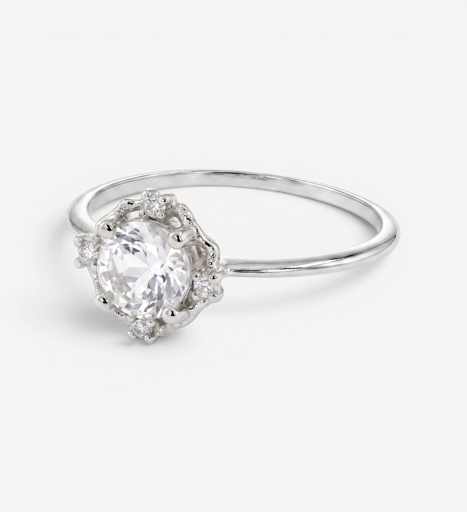 ADRIA | white topaz & diamonds - Image 6