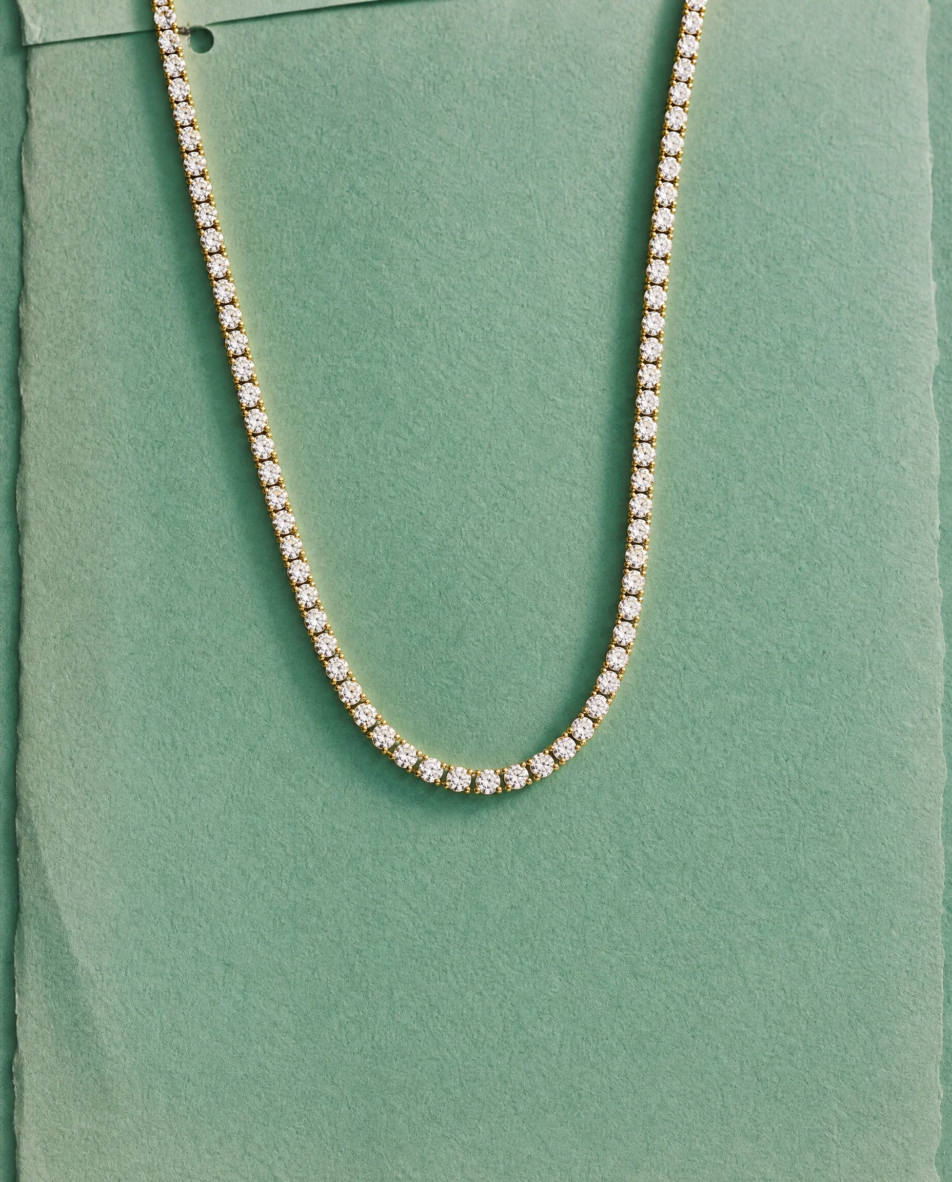 Classic Tennis Necklace - Image 3