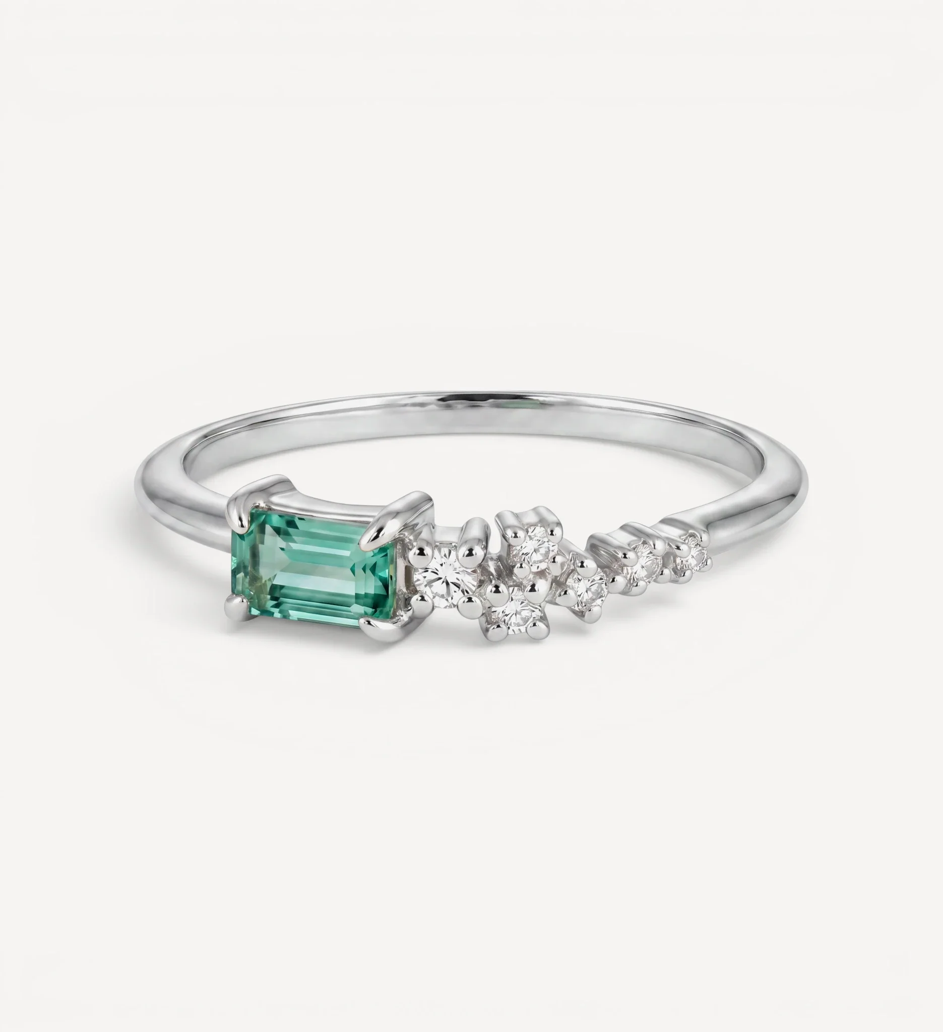 Efina ring | green sapphire - Image 4