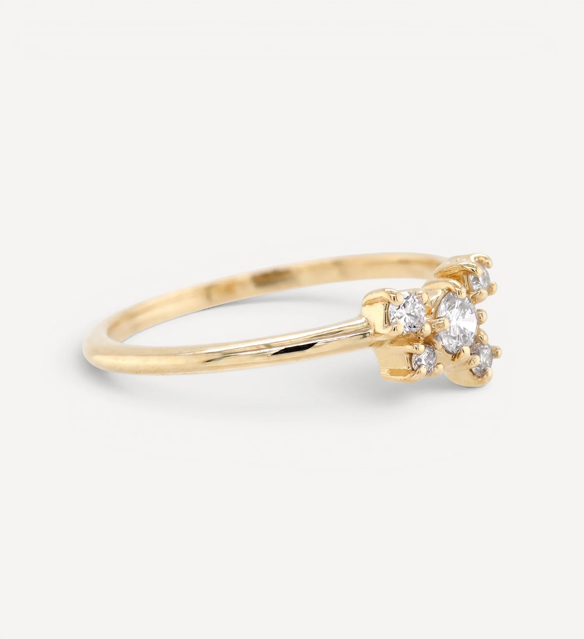 Dela Cluster ring | diamond - Image 3