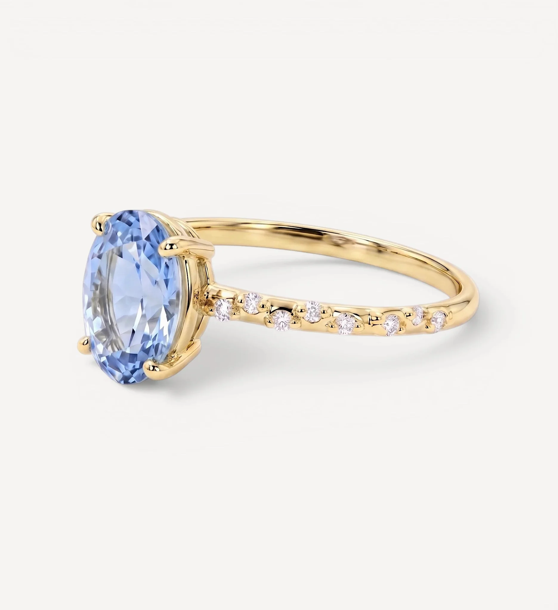 Eden | blue sapphire & diamonds - Image 3