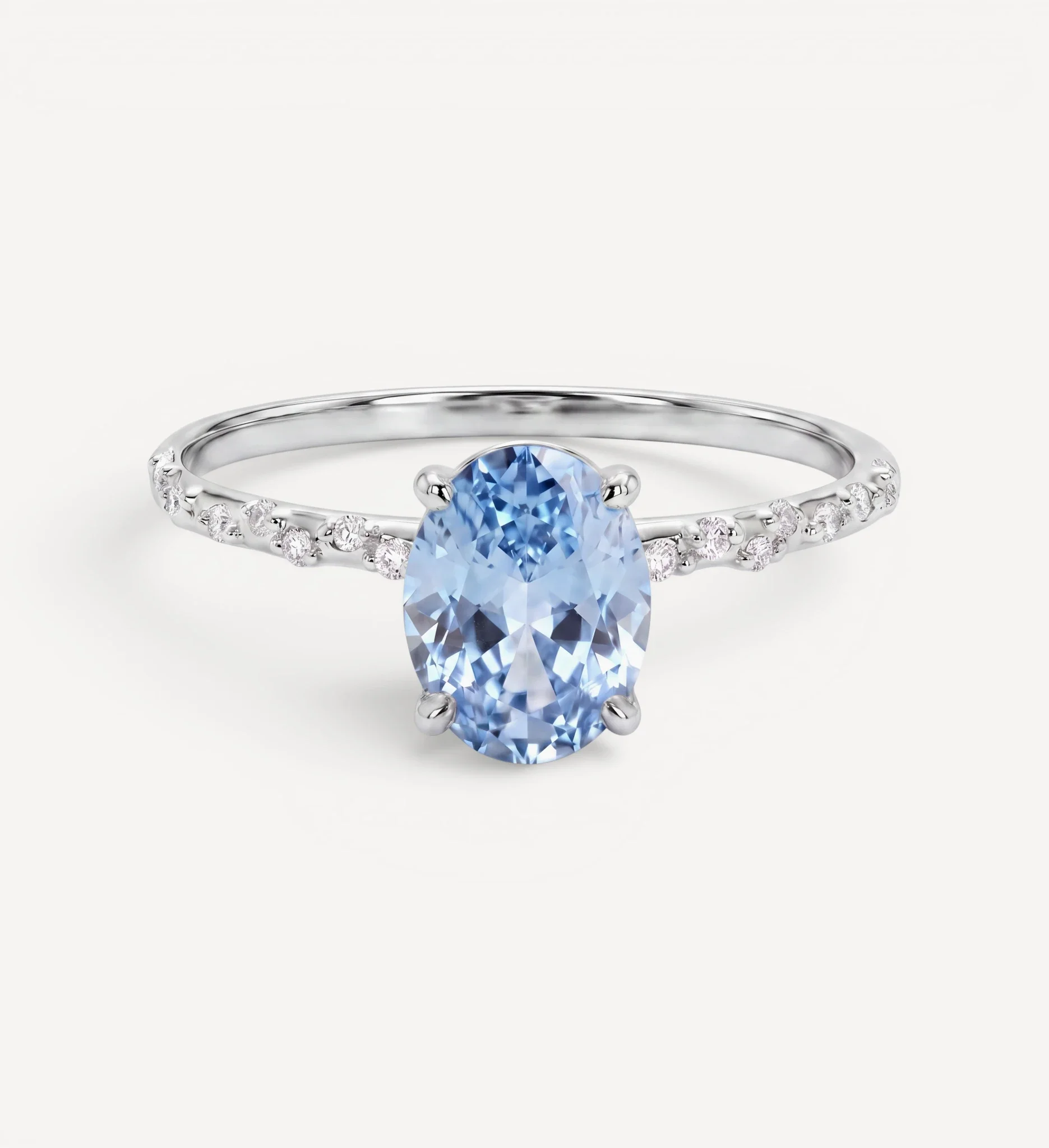 Eden | blue sapphire & diamonds - Image 4