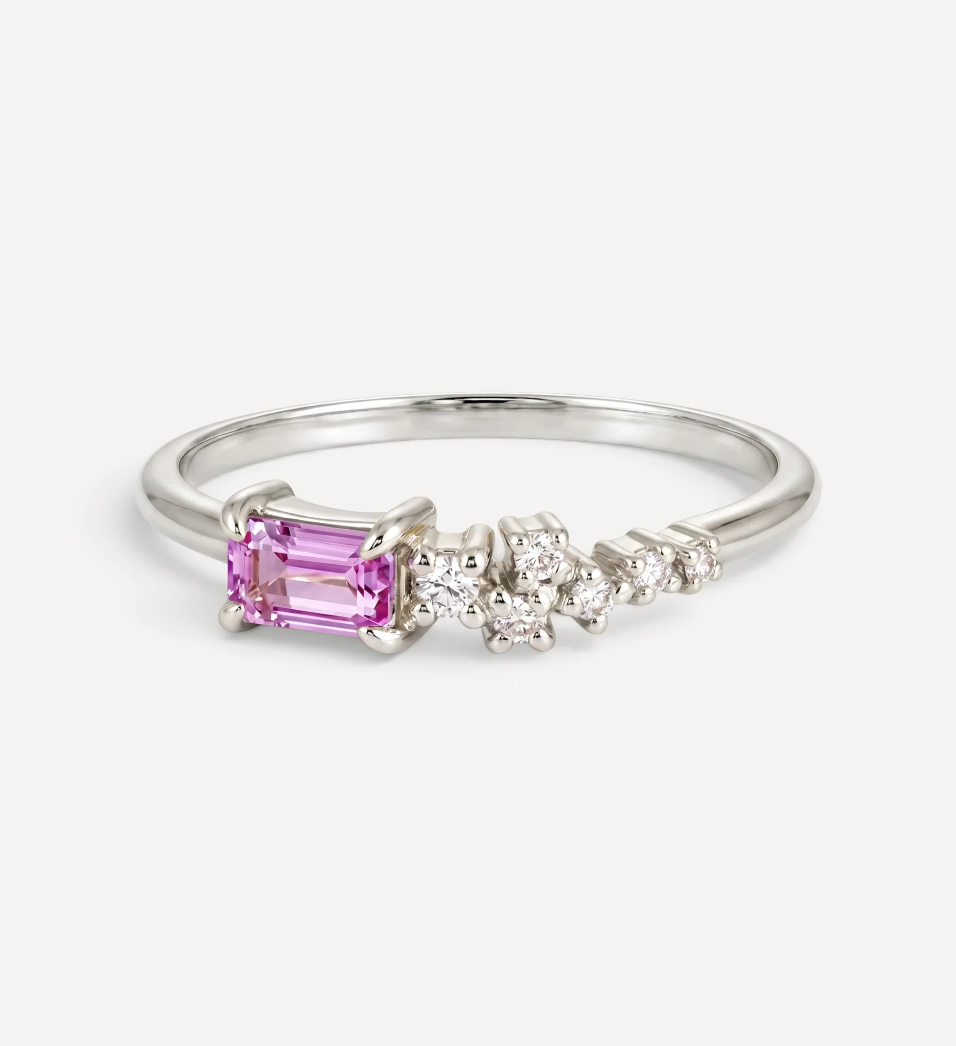 Efina ring | pink sapphire - Image 6