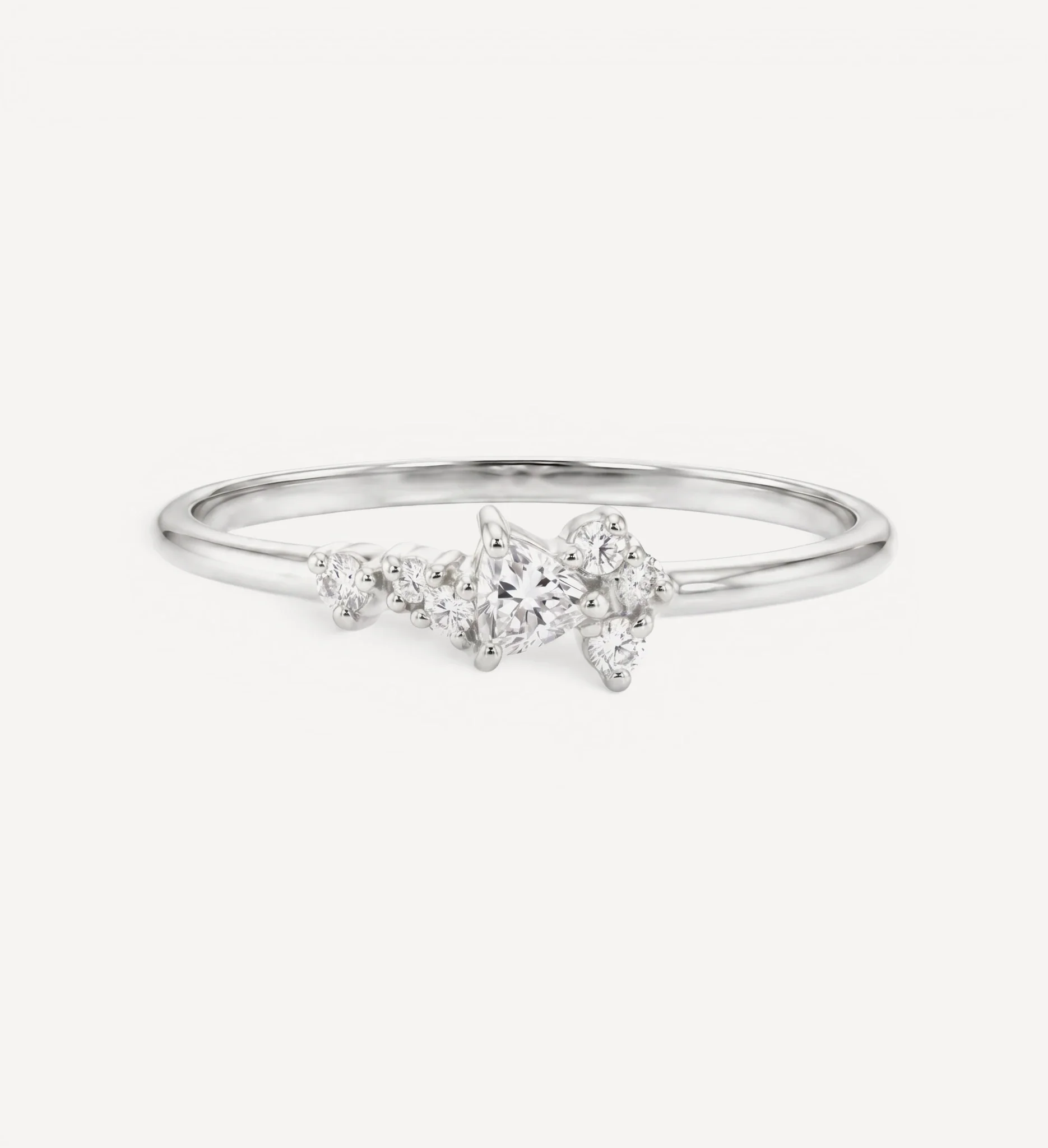 Elena Ring | white diamonds - Image 6