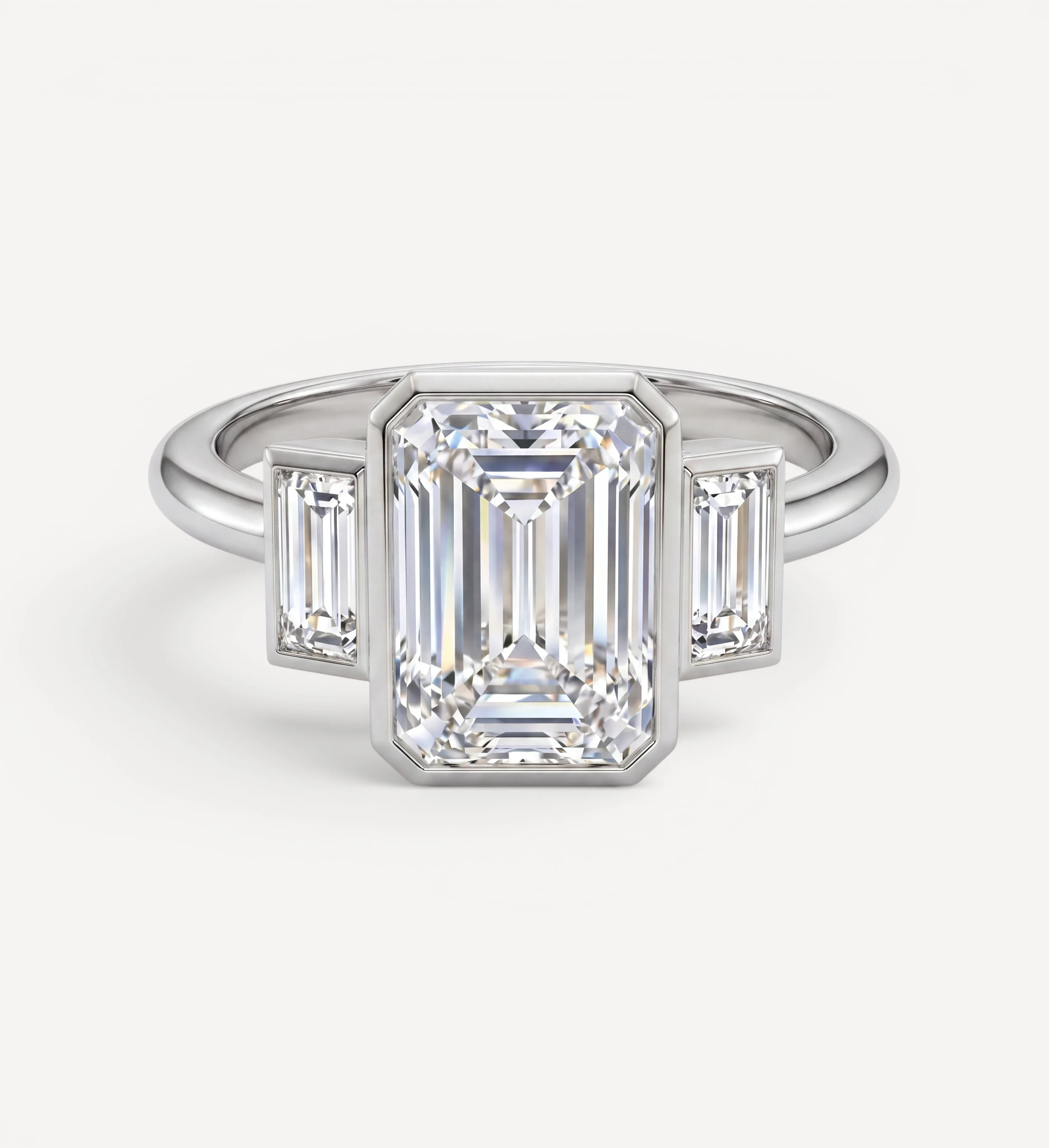 Elysia Ring | Emerald Diamond - Image 4