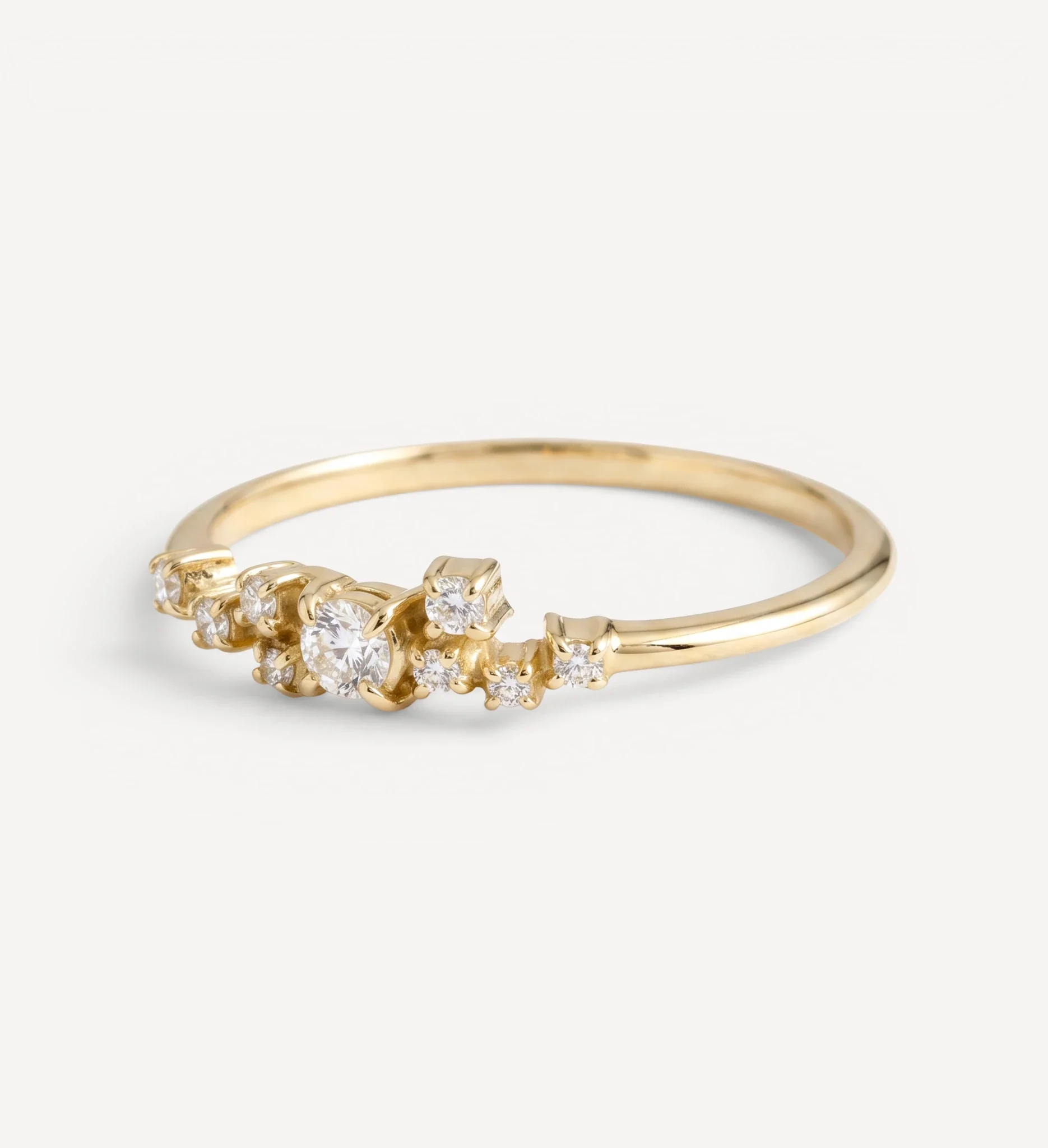 Esma ring | white diamonds - Image 3