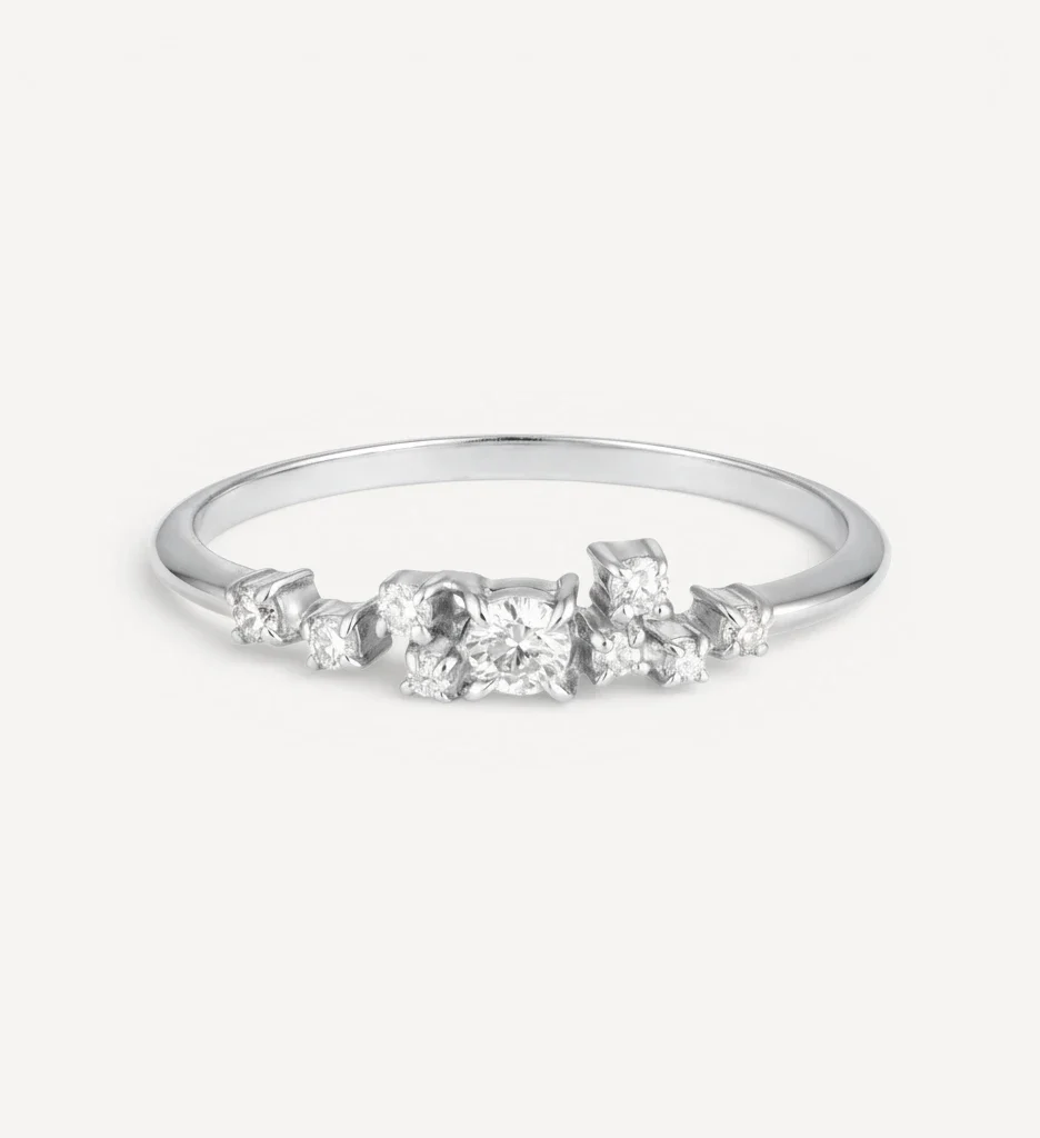 Esma ring | white diamonds - Image 5