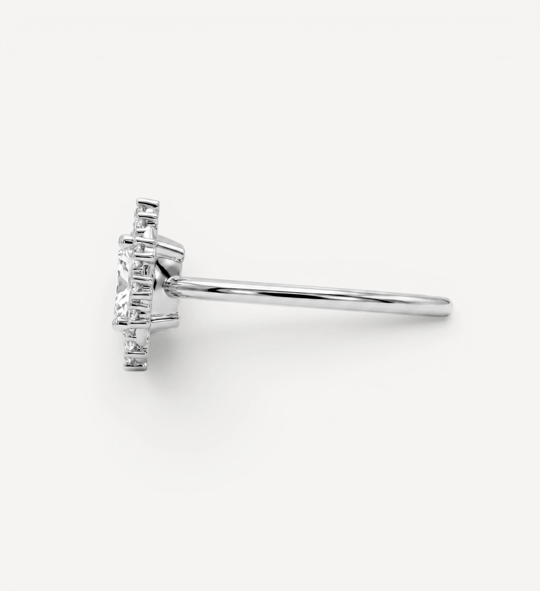 Everly | white sapphire & diamonds - Image 8