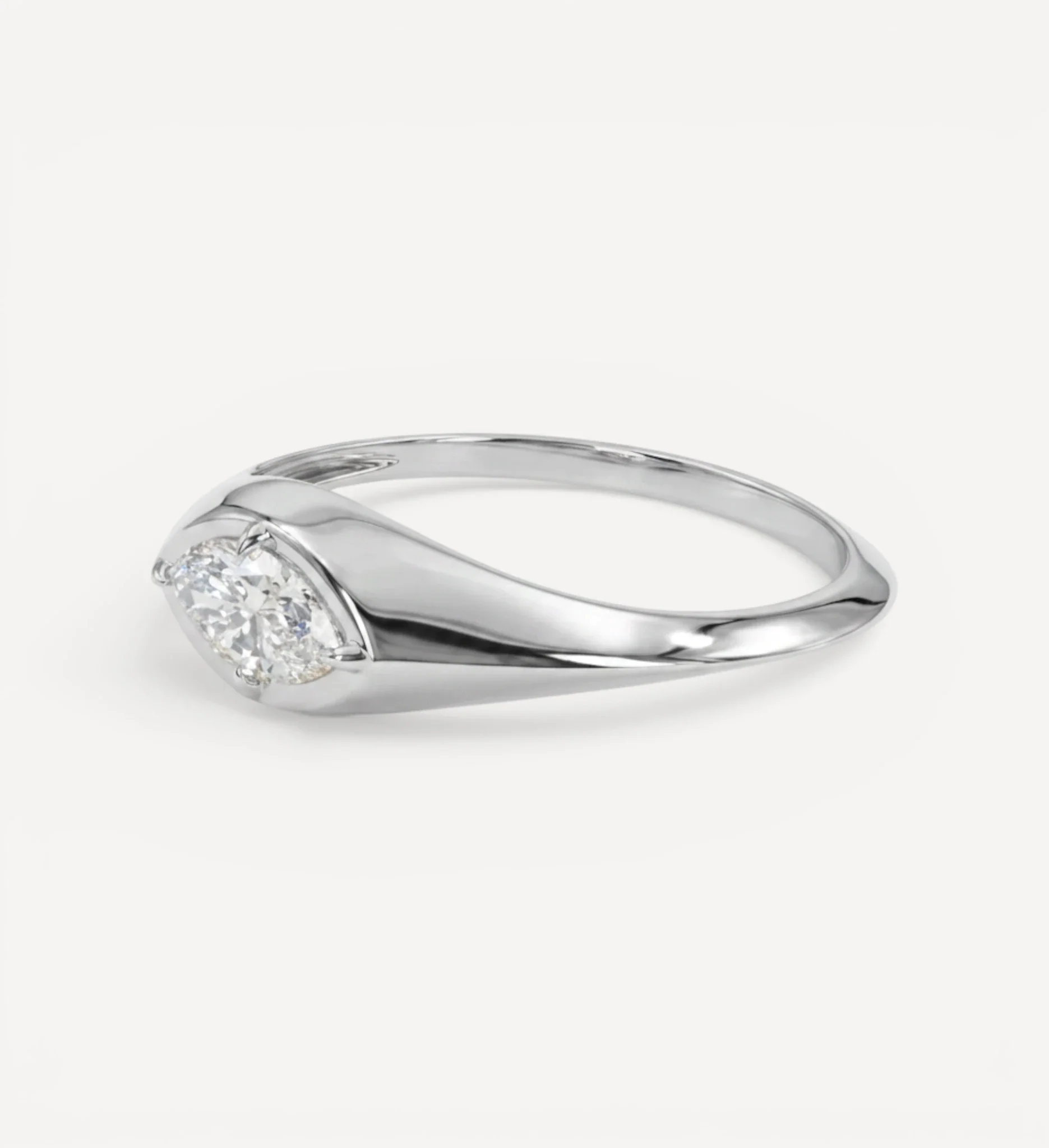 Fenwick Signet Ring | 0.30ct Marquise Diamond - Image 7