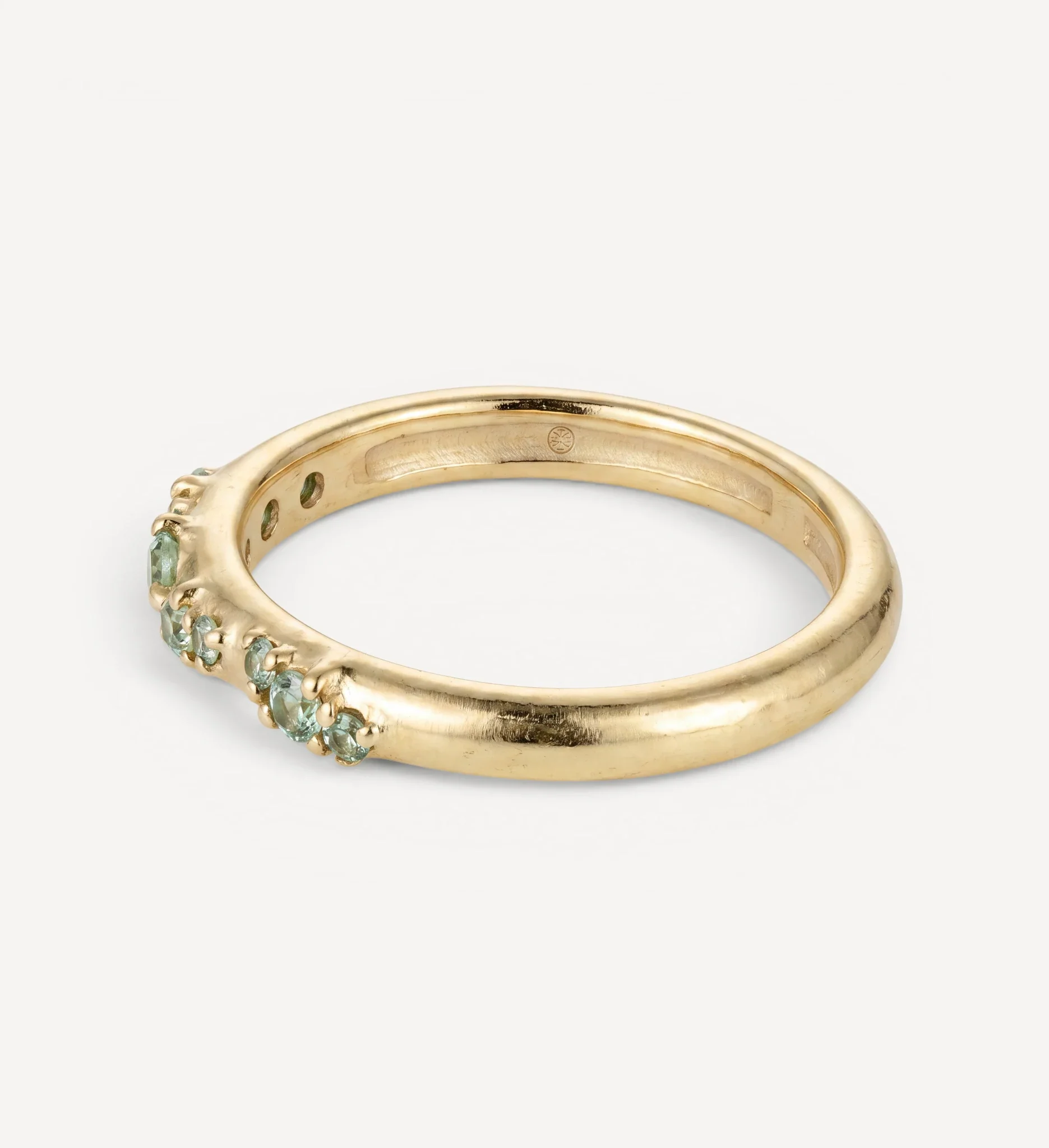 Fleur Ring | green diamonds - Image 4
