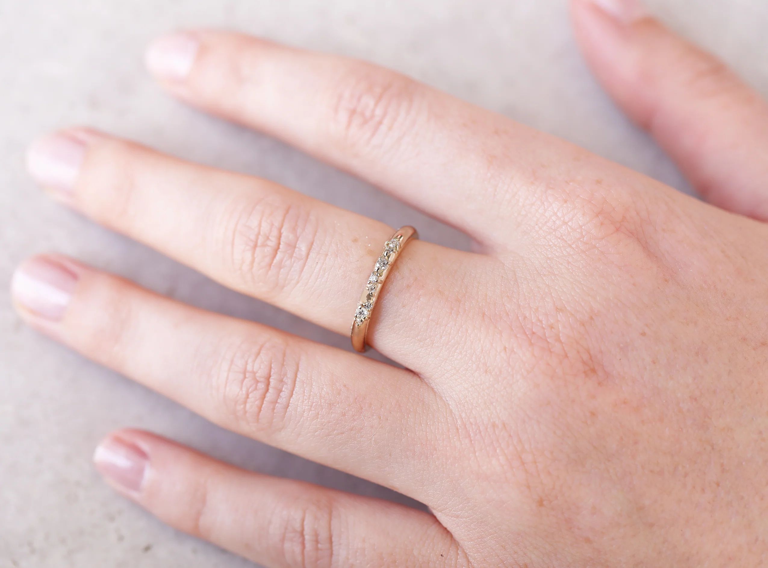 Fleur Ring | white diamonds - Image 3