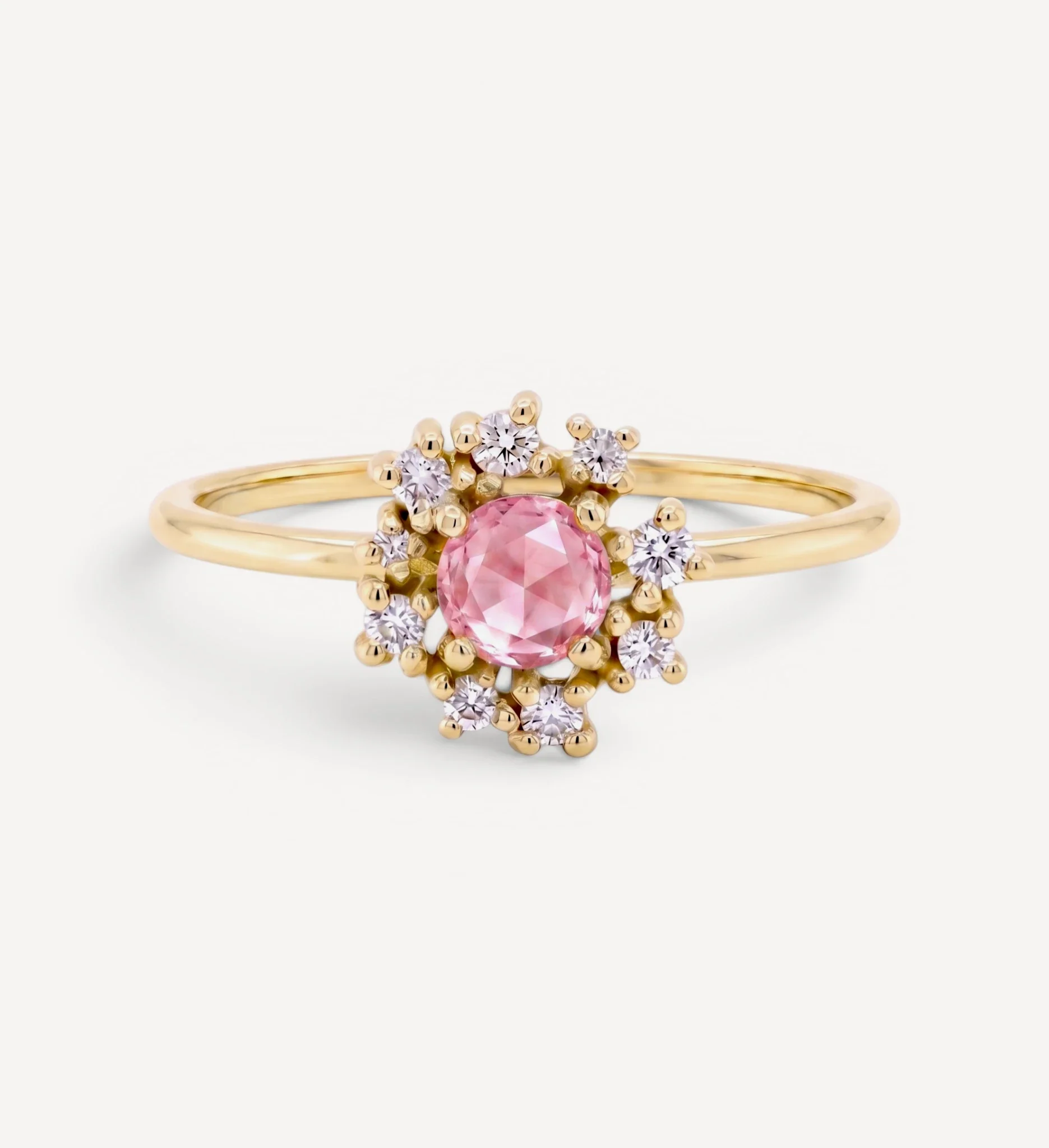 Florence | pink sapphire & diamonds