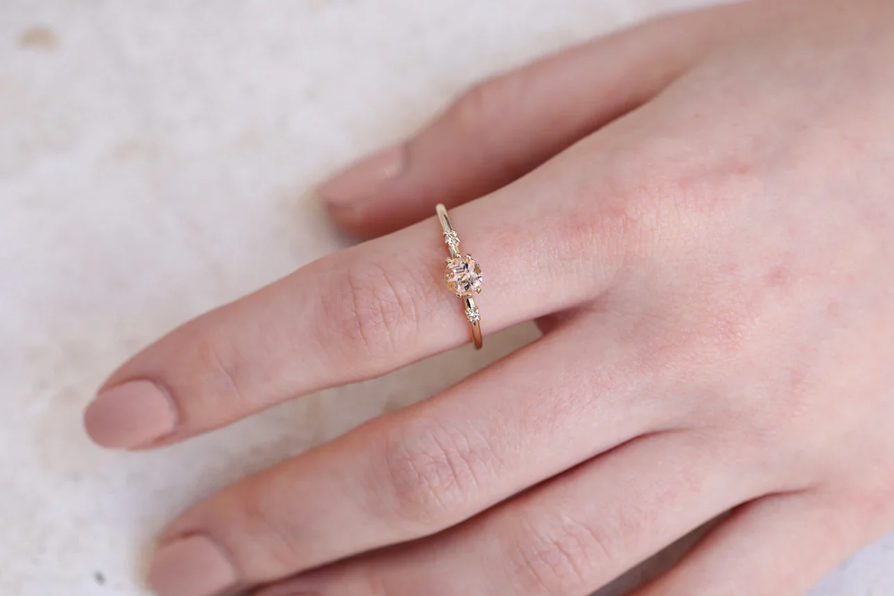 Lana | morganite & diamonds - Image 2