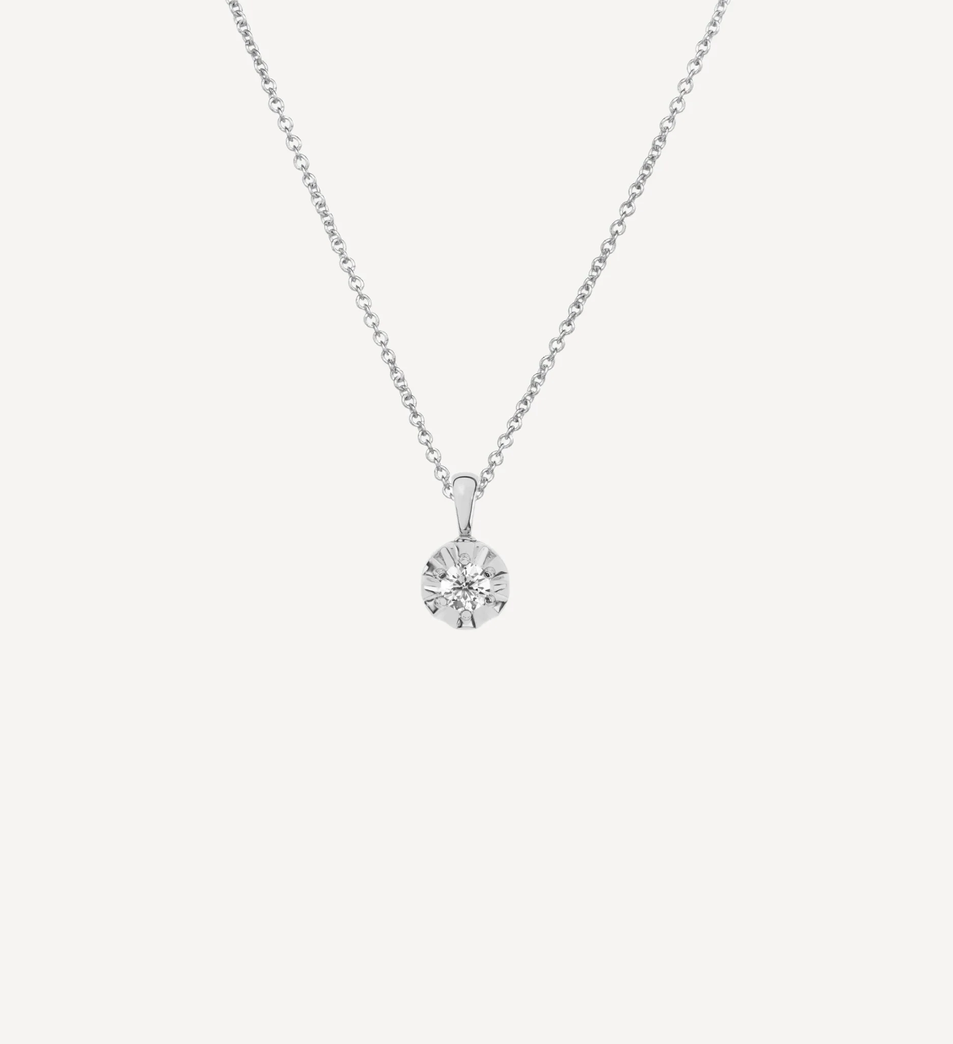 Margot Necklace | Petite Round Birthstone - Image 12