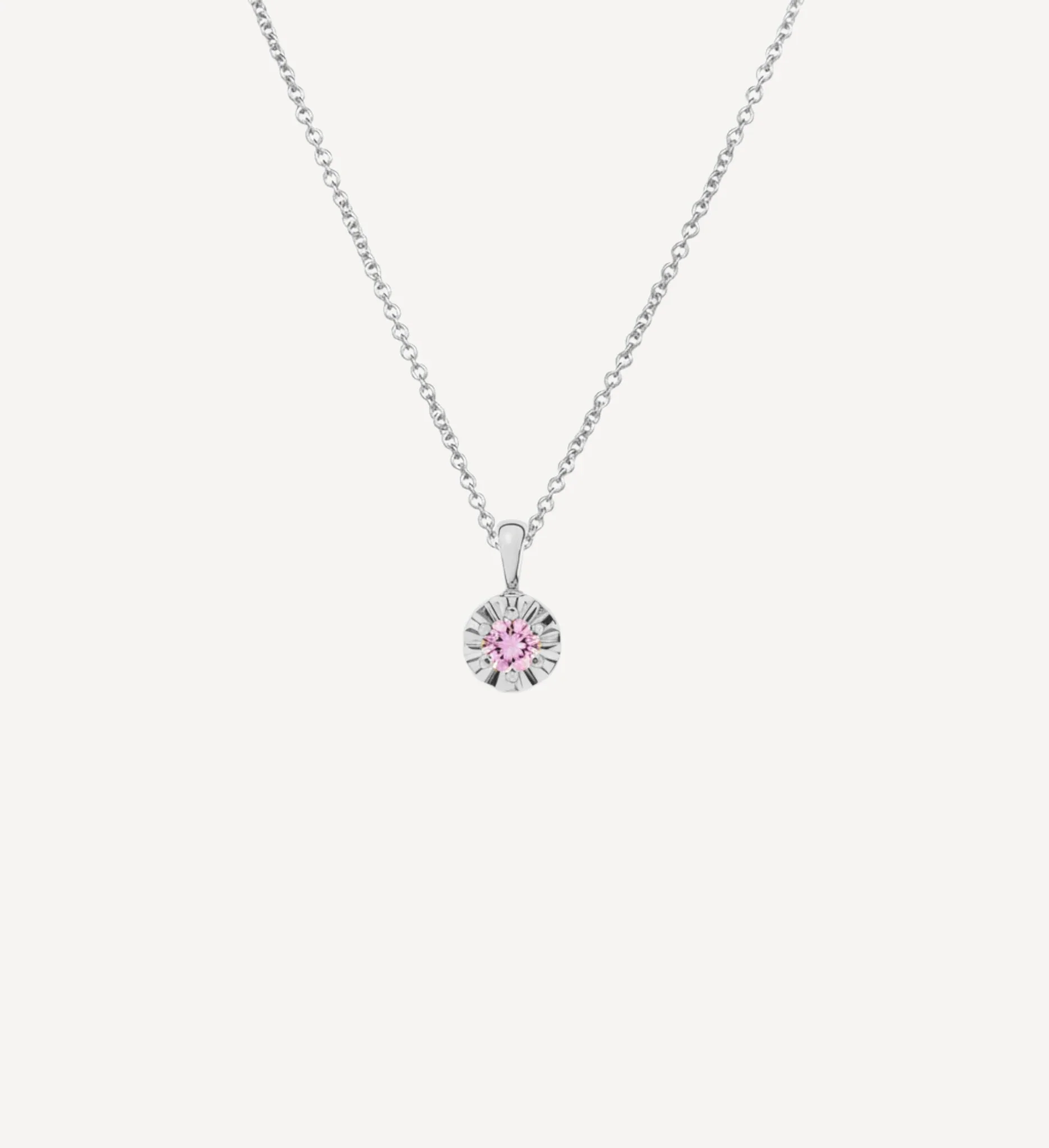 Margot Necklace | Petite Round Birthstone - Image 26