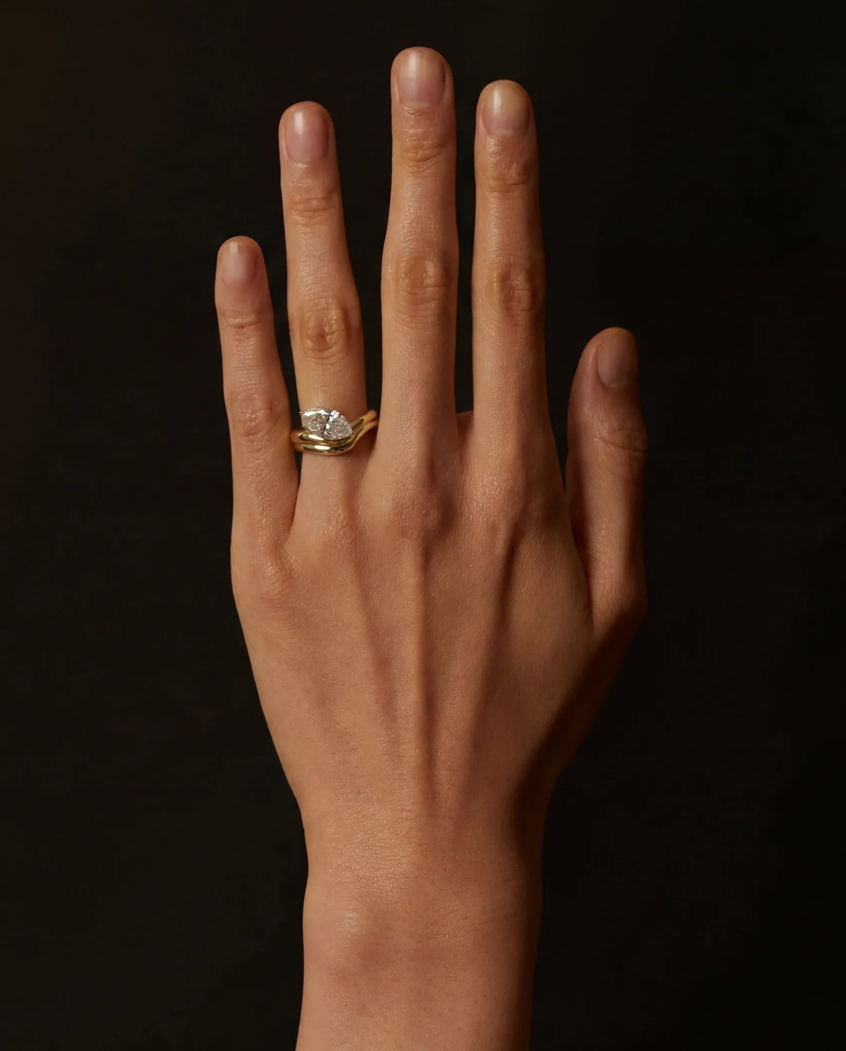 Millicent Ring | Marquise Diamond - Image 2