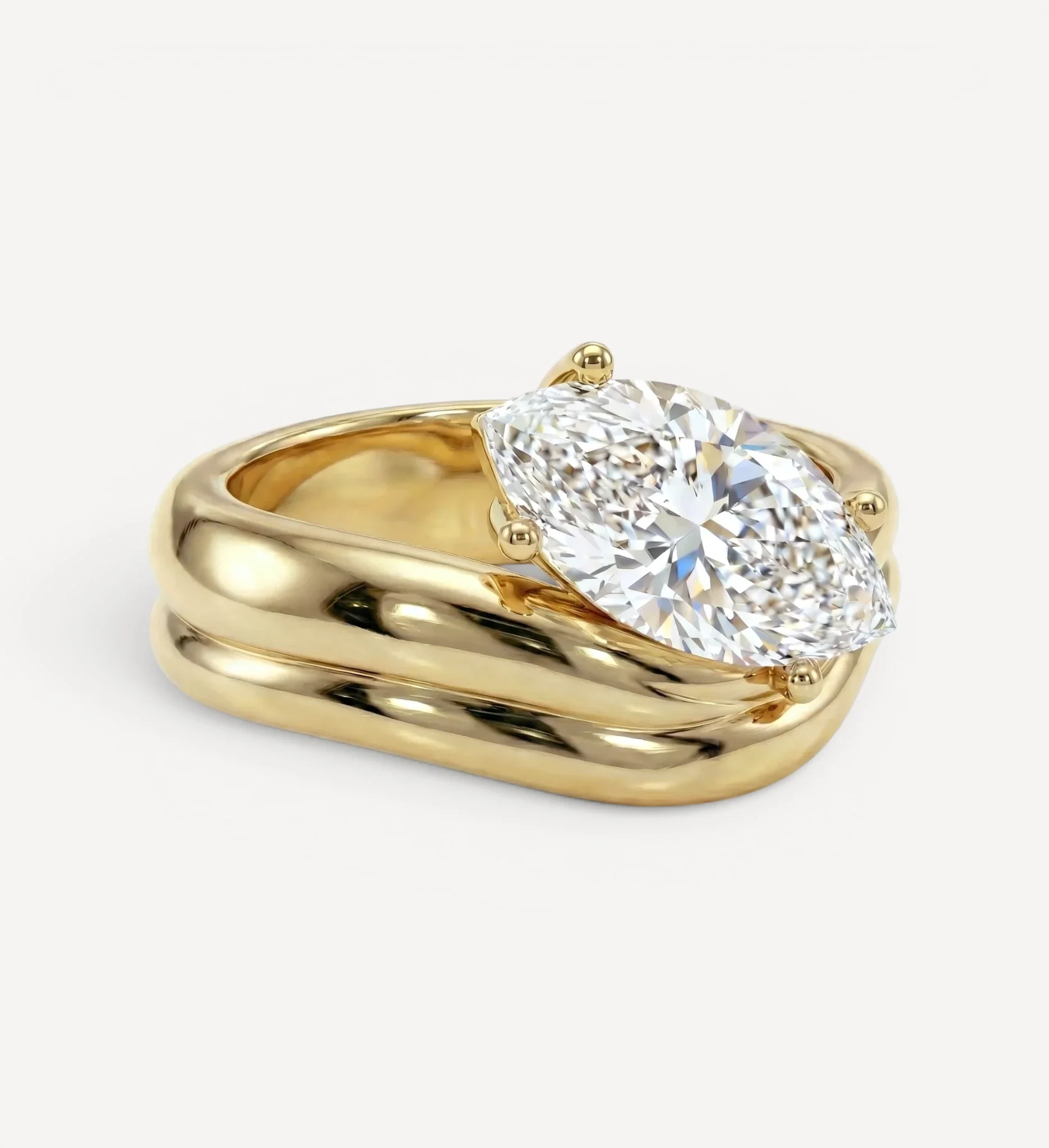 Millicent Ring | Marquise Diamond - Image 3