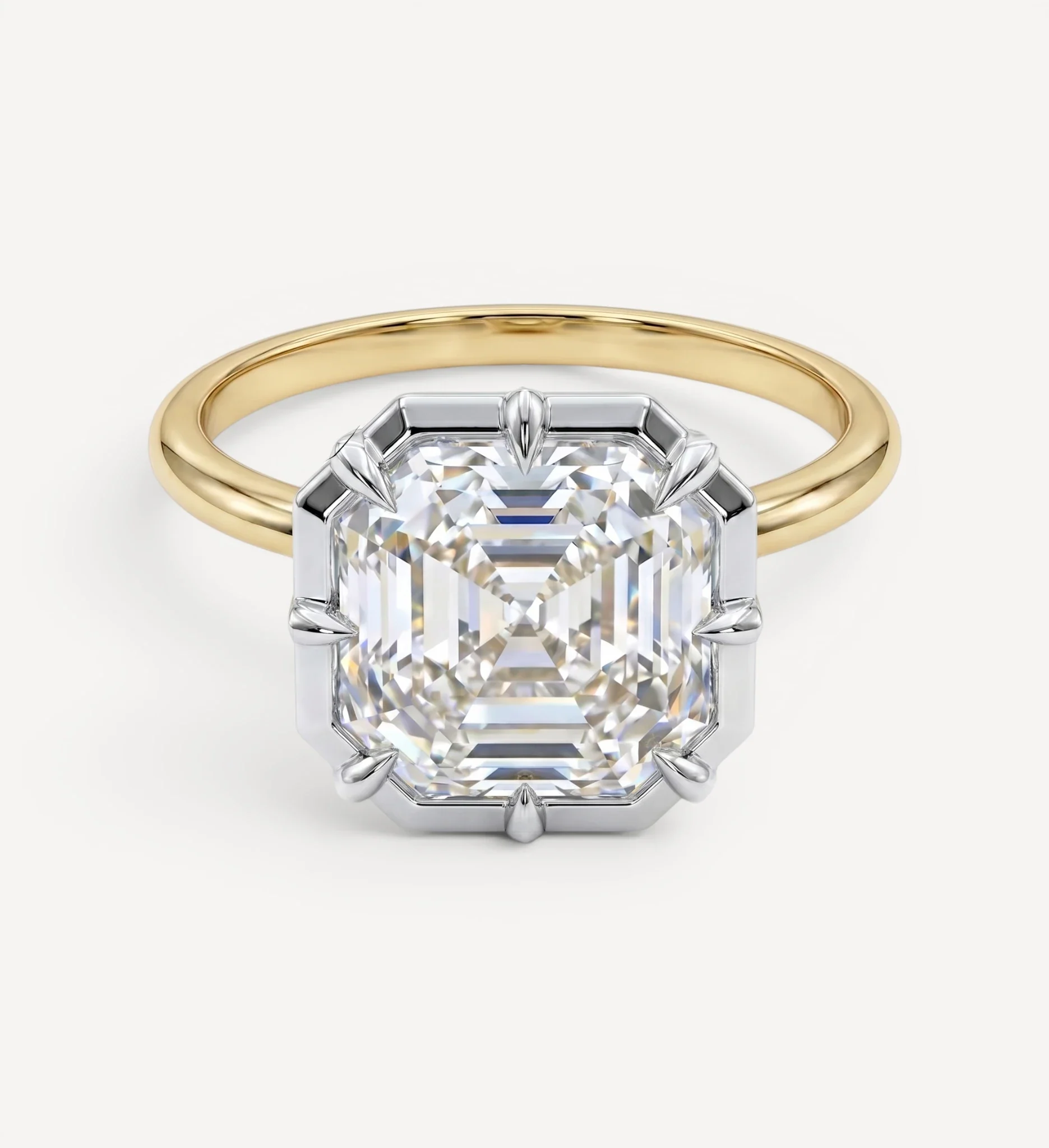 Minerva Solitaire | Asscher Diamond