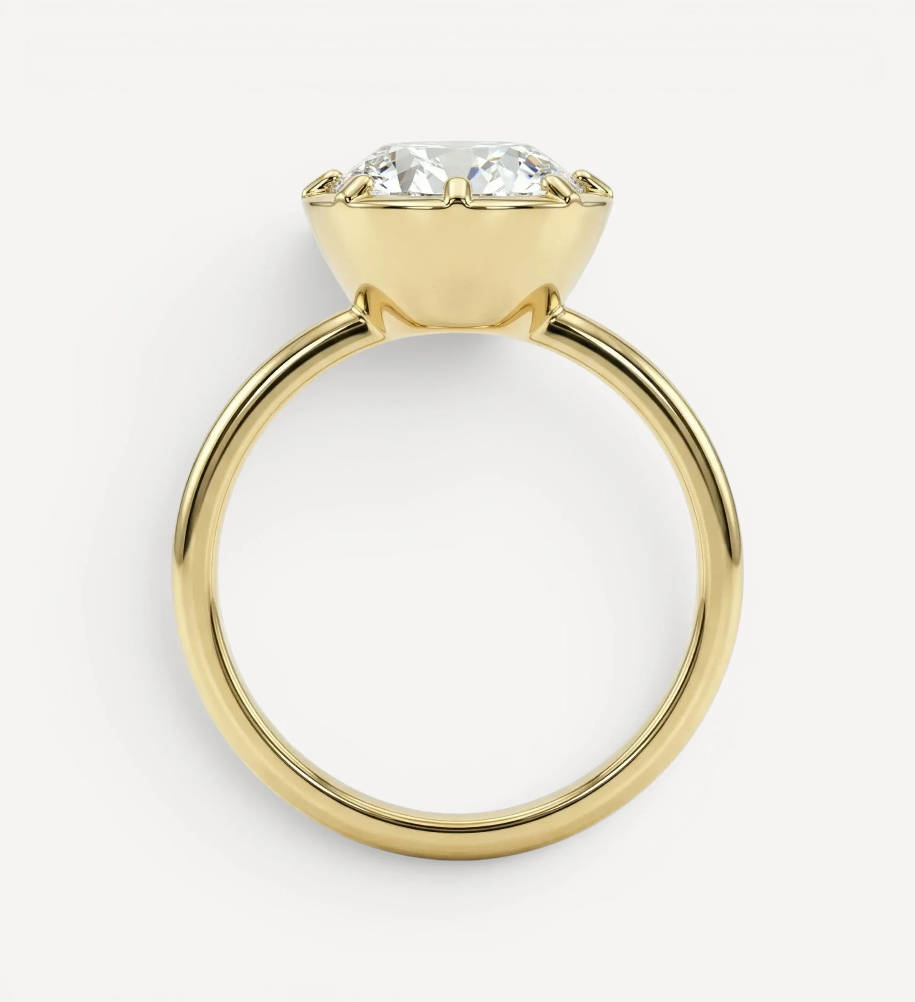 Minerva Solitaire | Asscher Diamond - Image 7