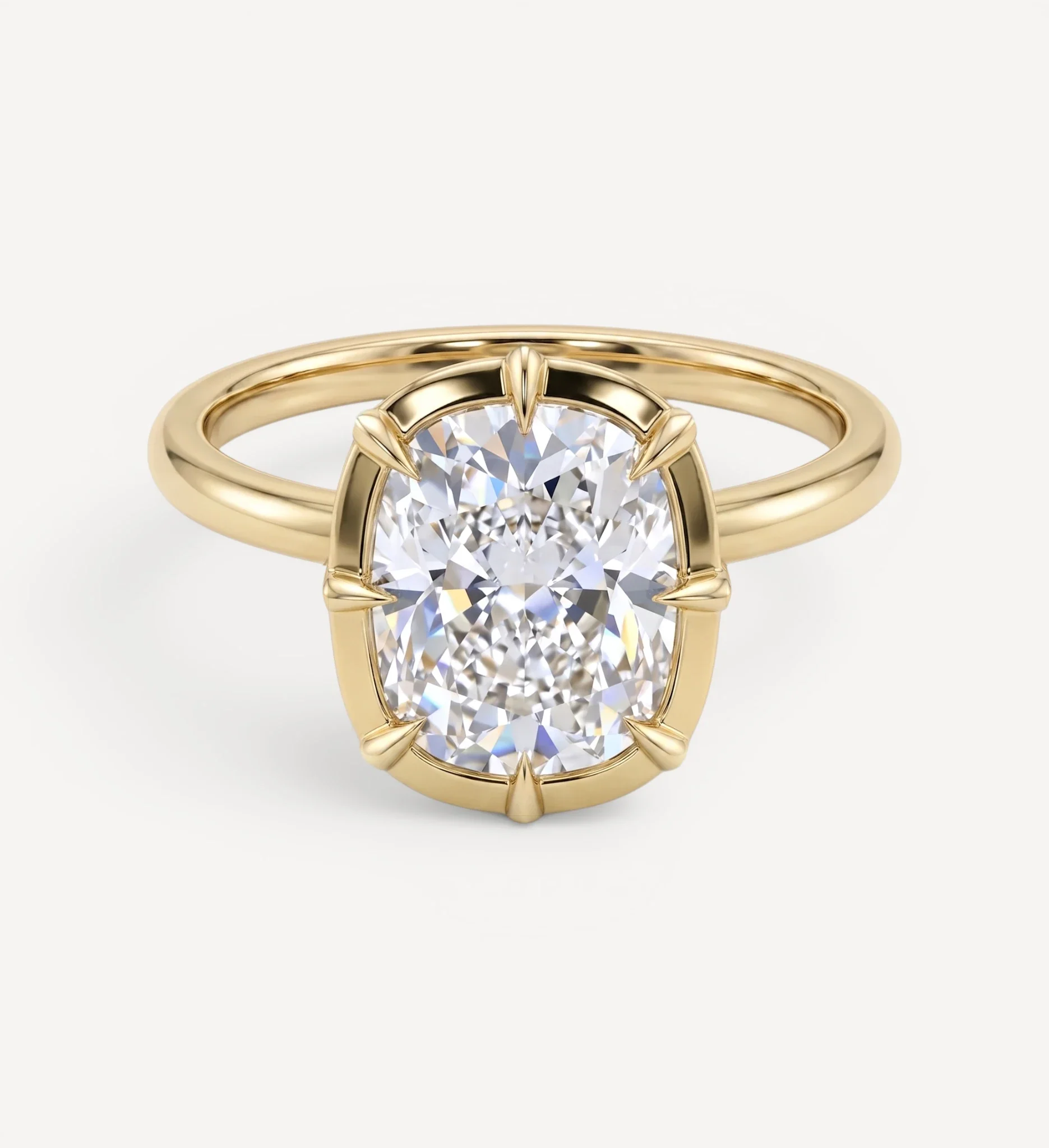 Minerva Solitaire | Cushion
