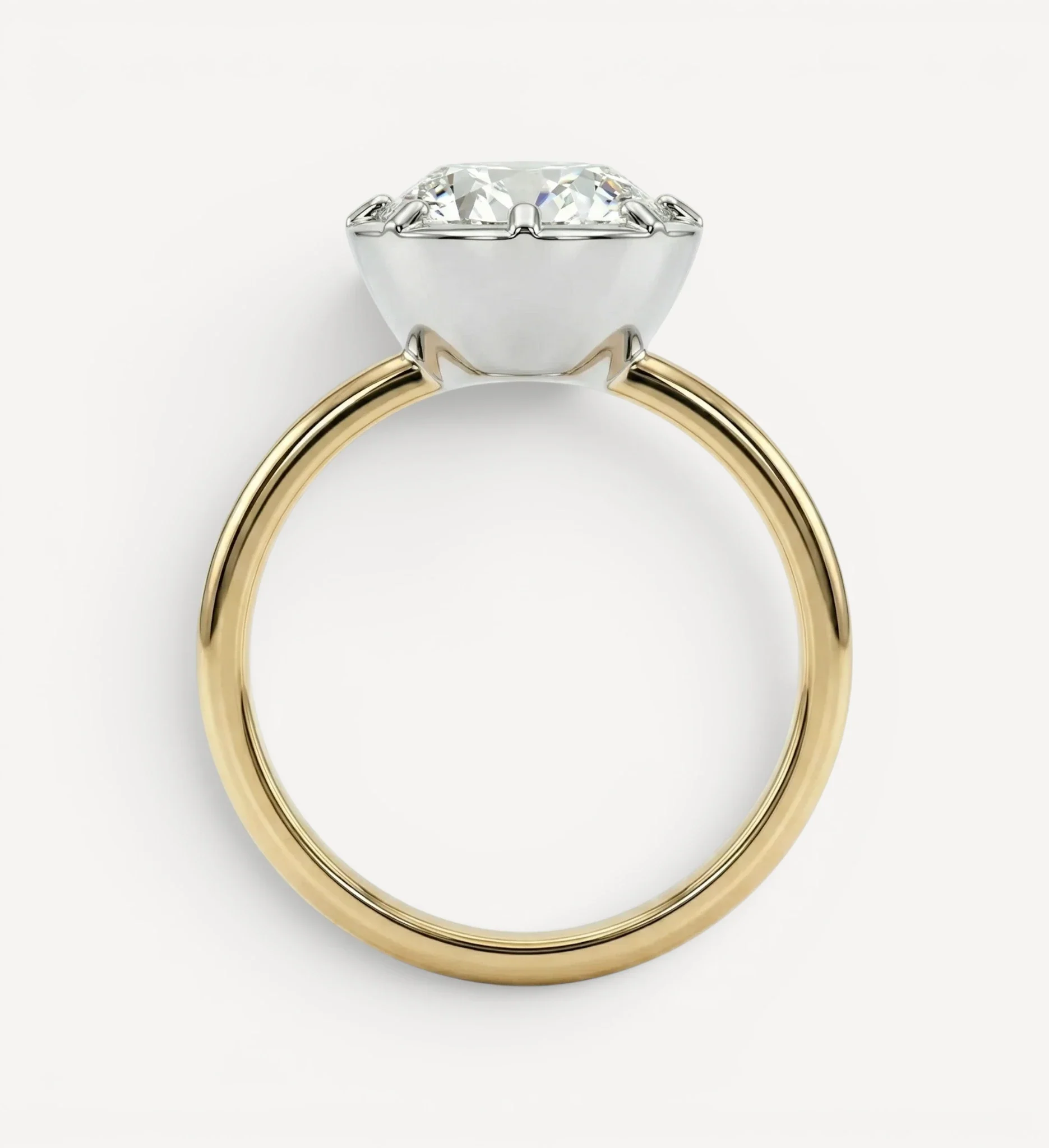 Minerva Solitaire | Asscher Diamond - Image 6