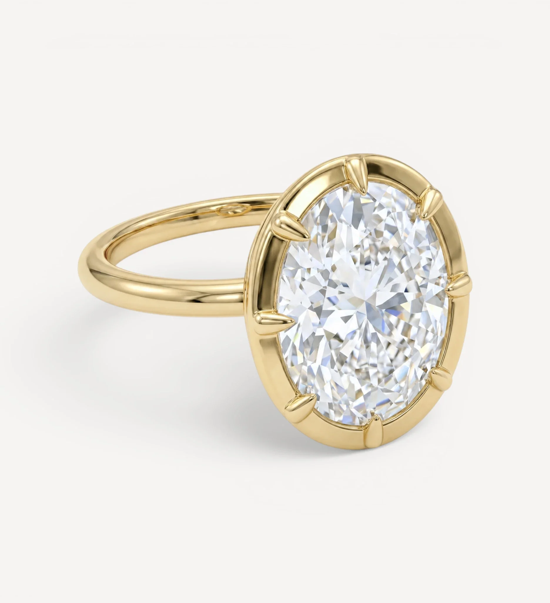 Minerva Solitaire | Oval - Image 3