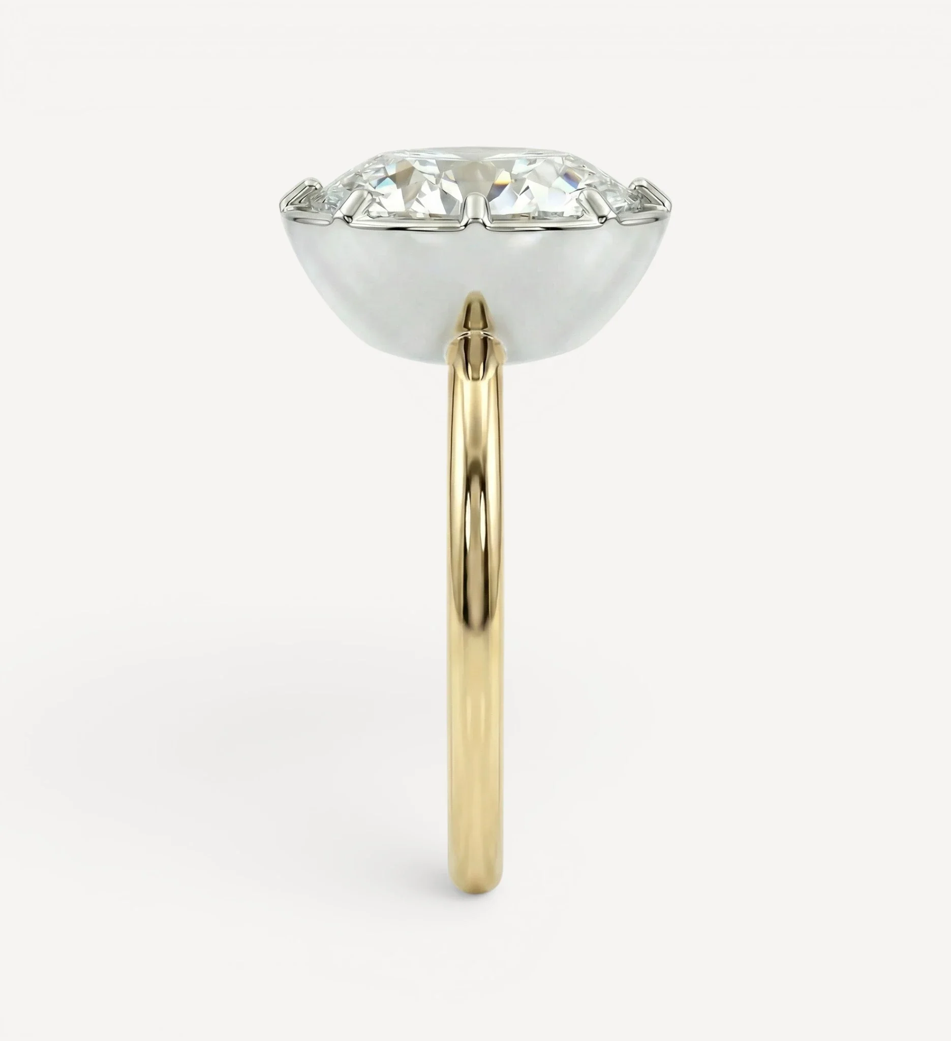 Minerva Solitaire | Oval - Image 5
