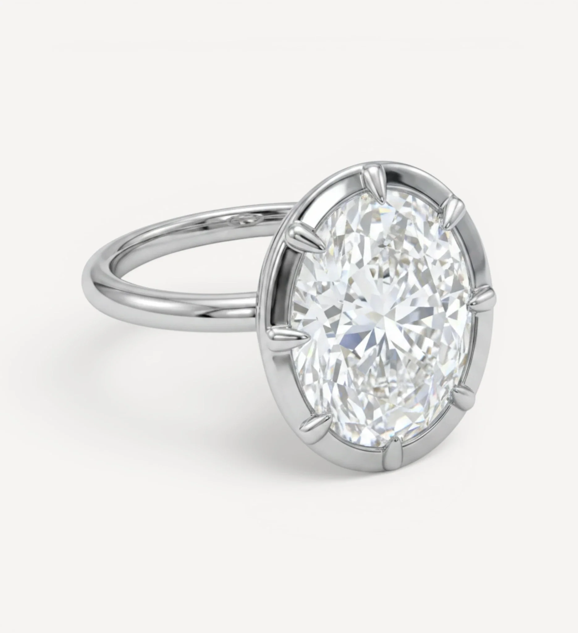 Minerva Solitaire | Oval - Image 8