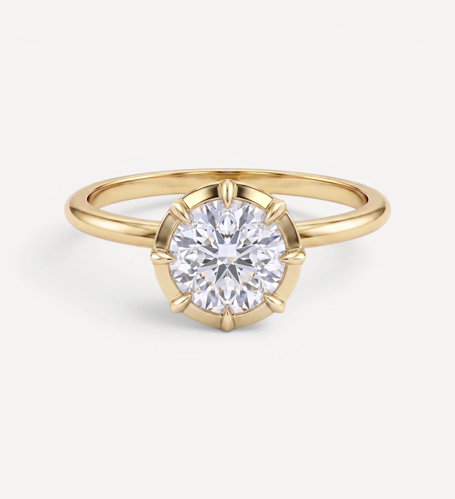 Minerva Solitaire | Round - Image 3