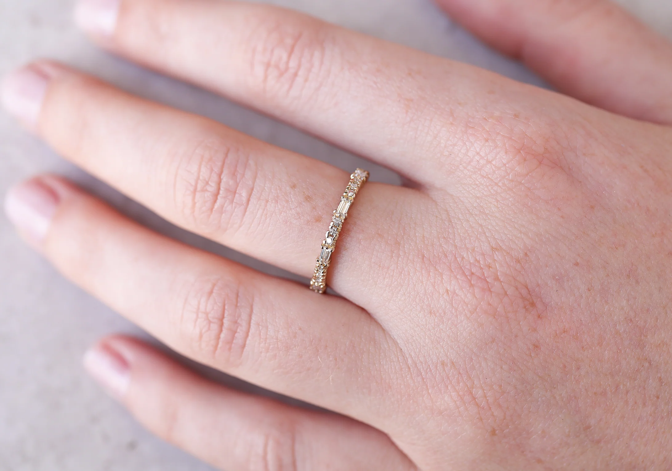 Diamond Morse Code Ring | INFINITE - Image 3
