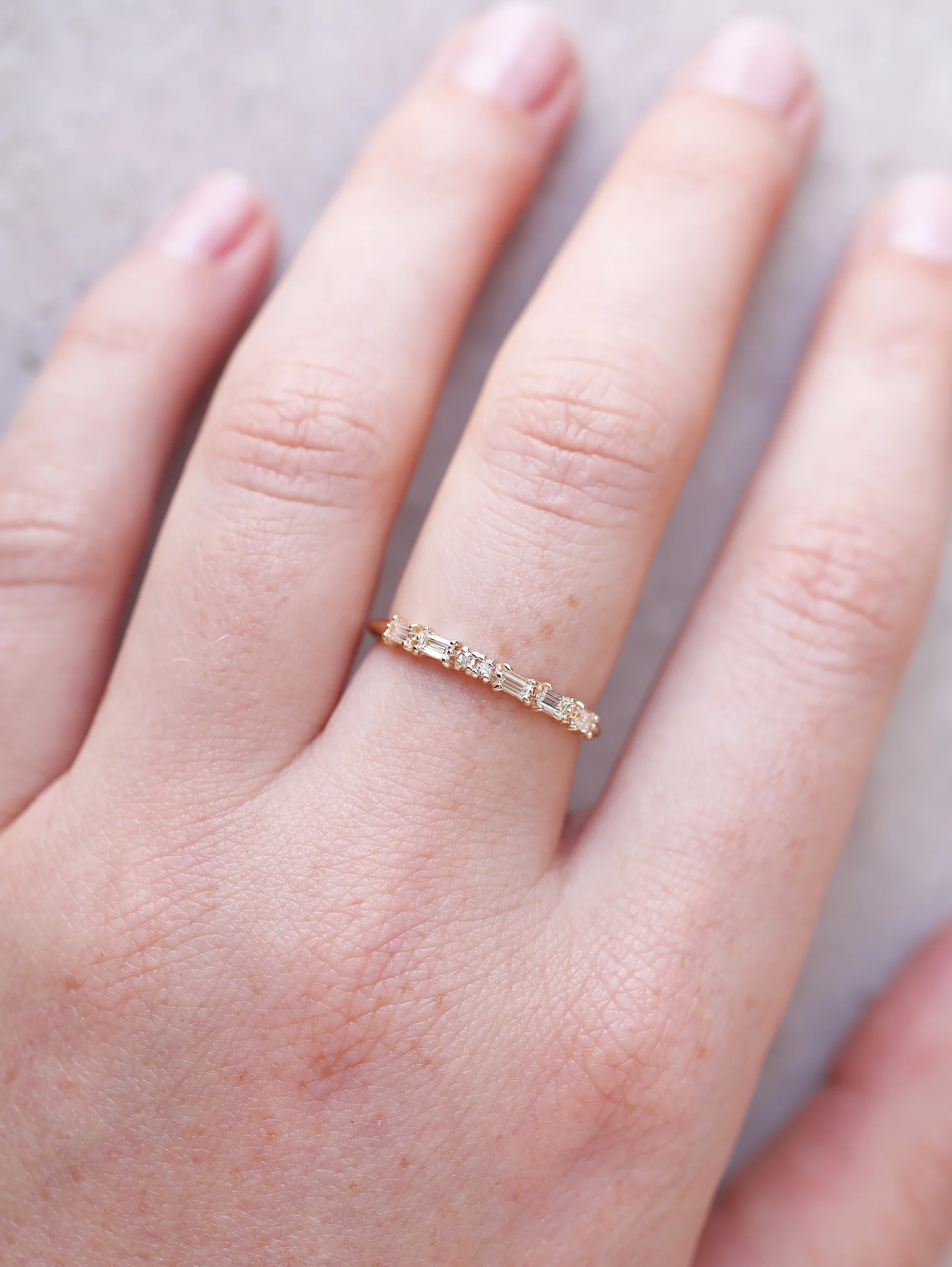 Diamond Morse Code Ring | MUM - Image 5