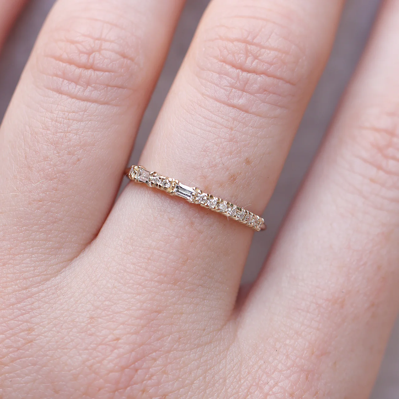 Diamond Morse Code Ring | SISTER - Image 2