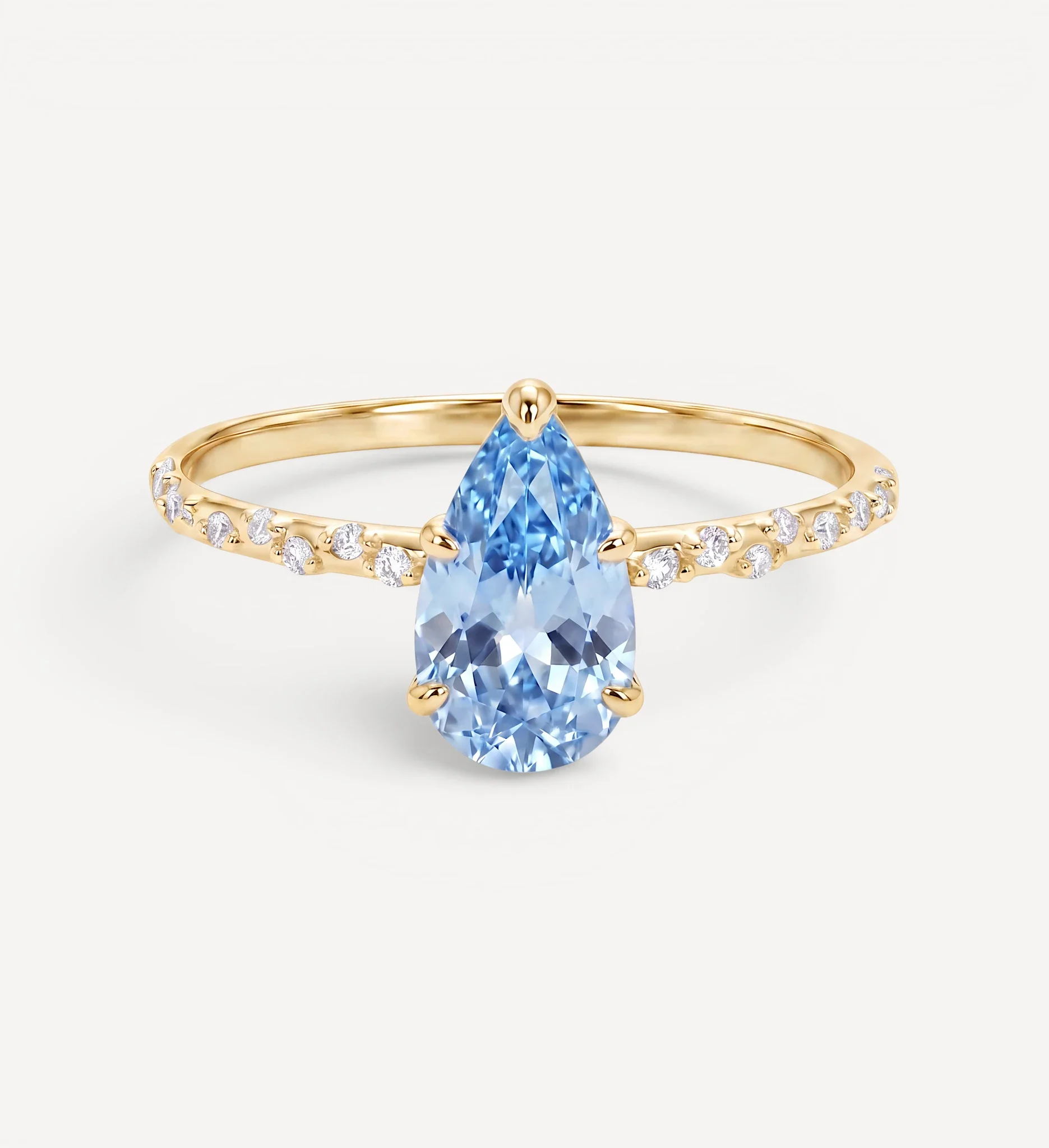 Nessa | blue sapphire & diamonds