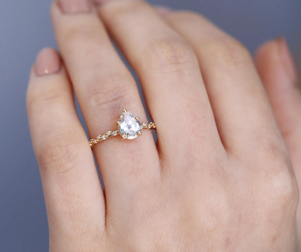 Nessa | sapphire & diamonds - Image 3