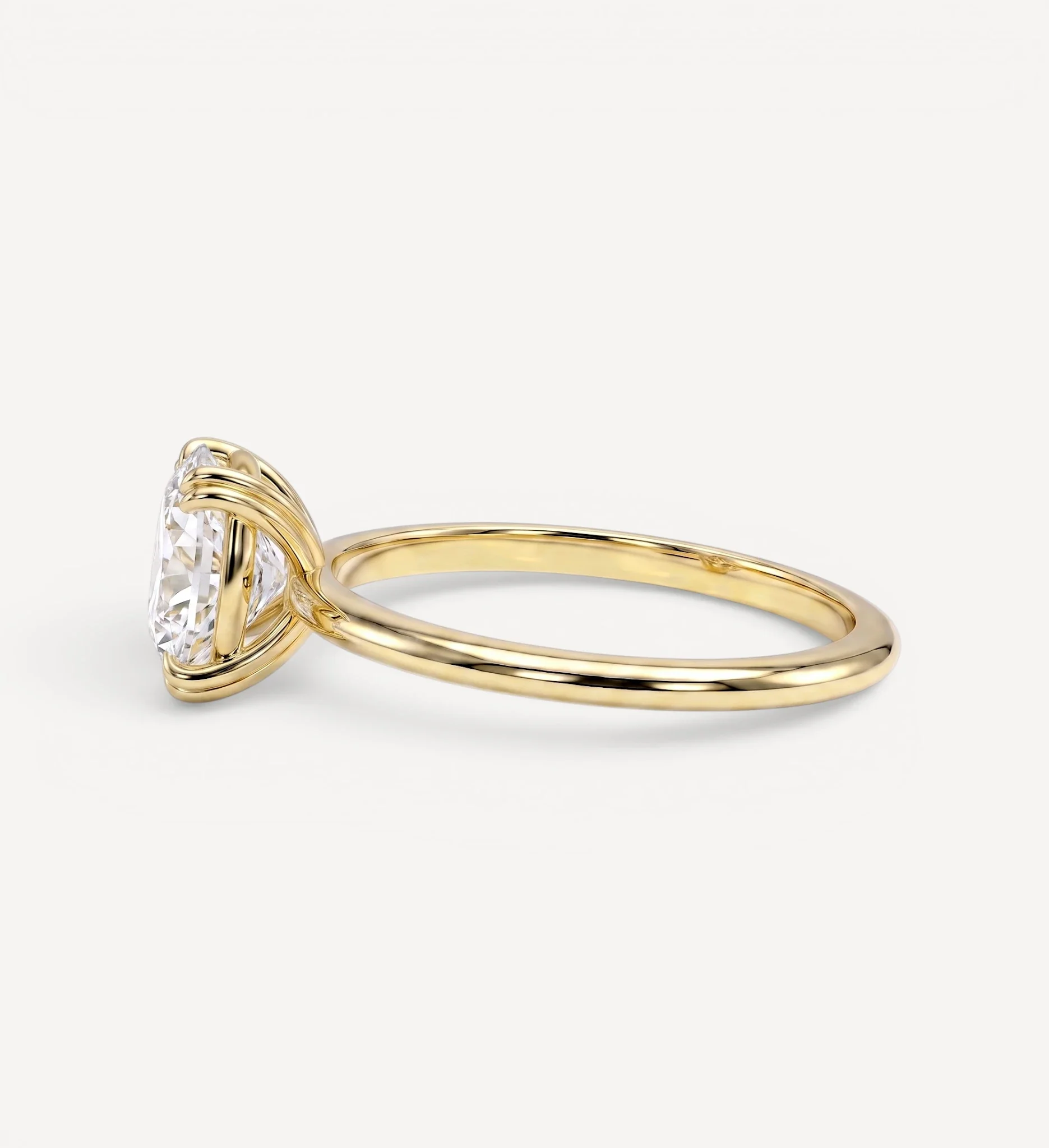 Oval Solitaire | diamond - Image 4