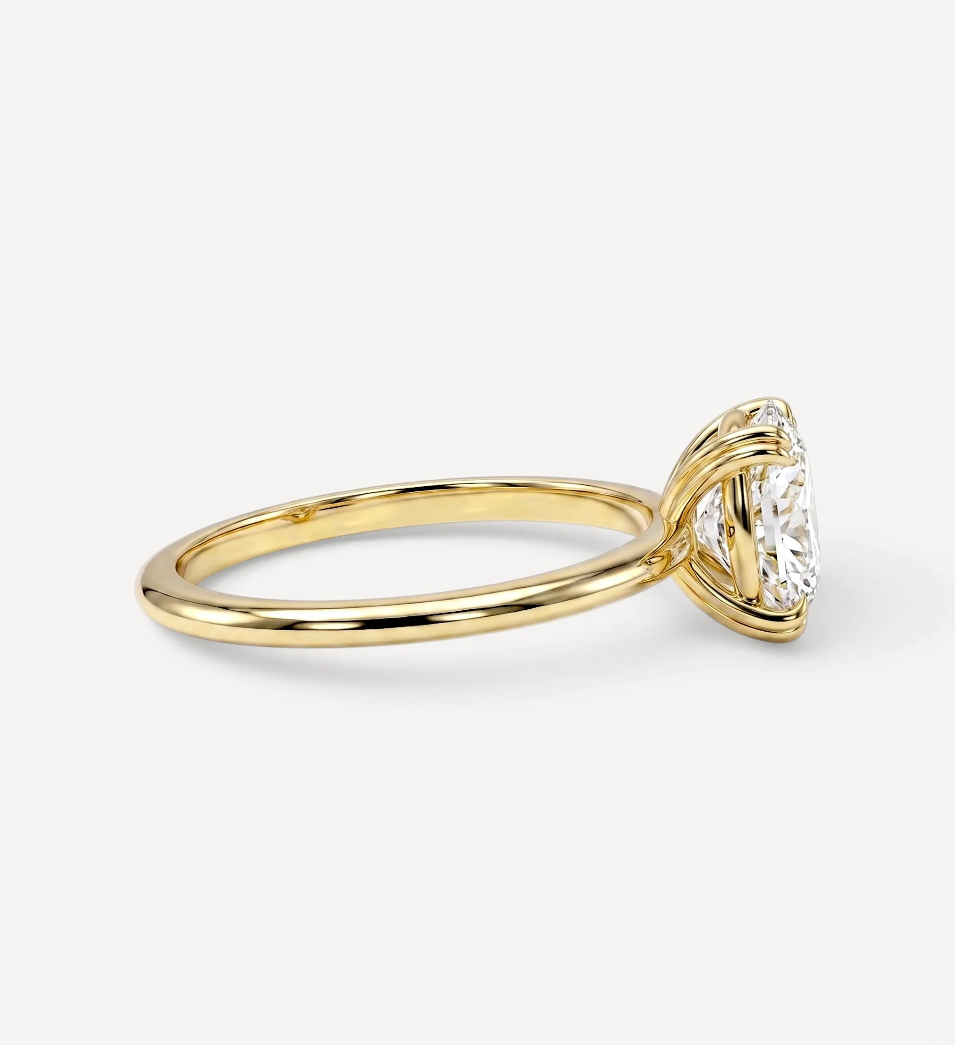 Oval Solitaire | diamond - Image 5