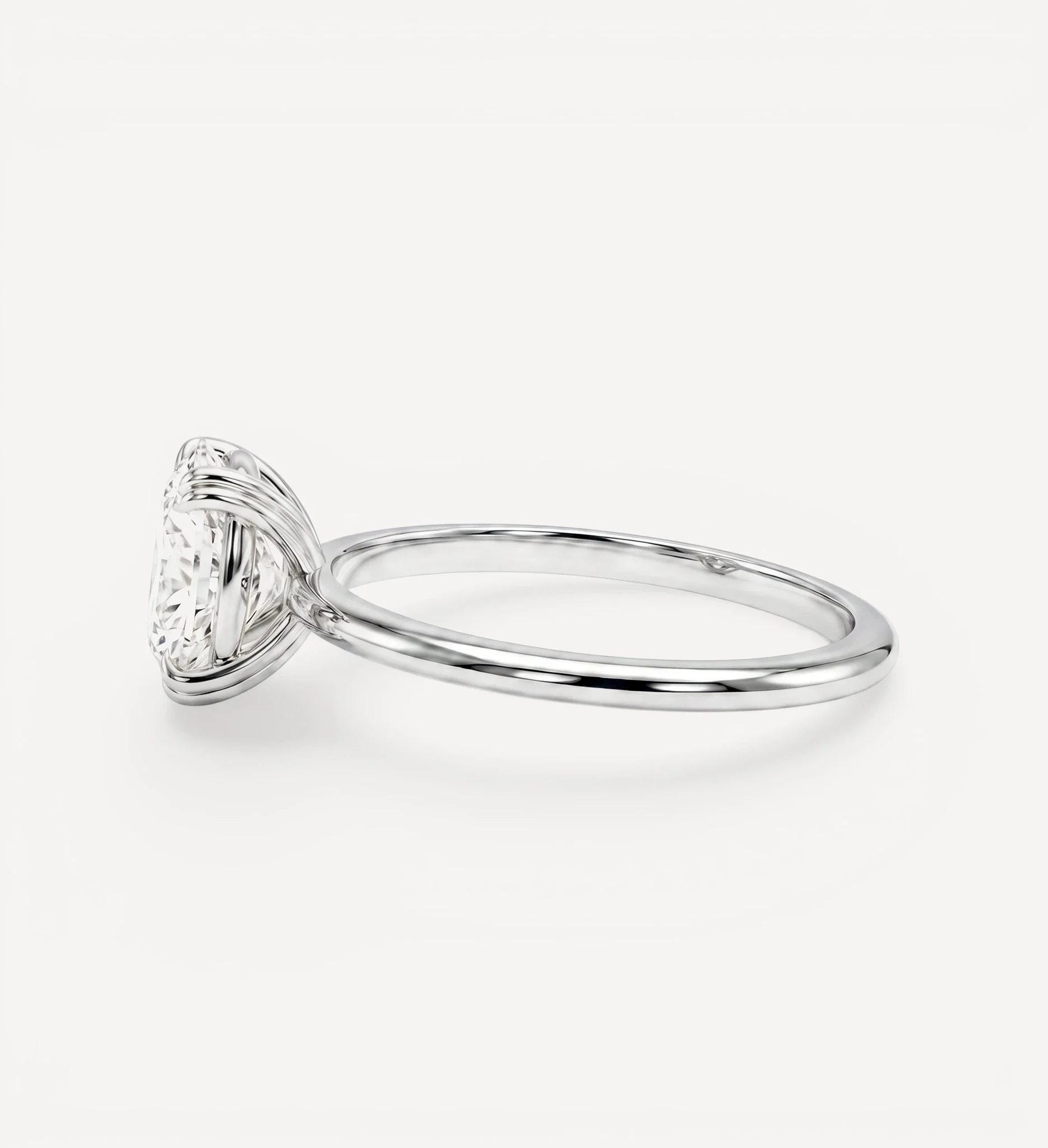 Oval Solitaire | diamond - Image 7