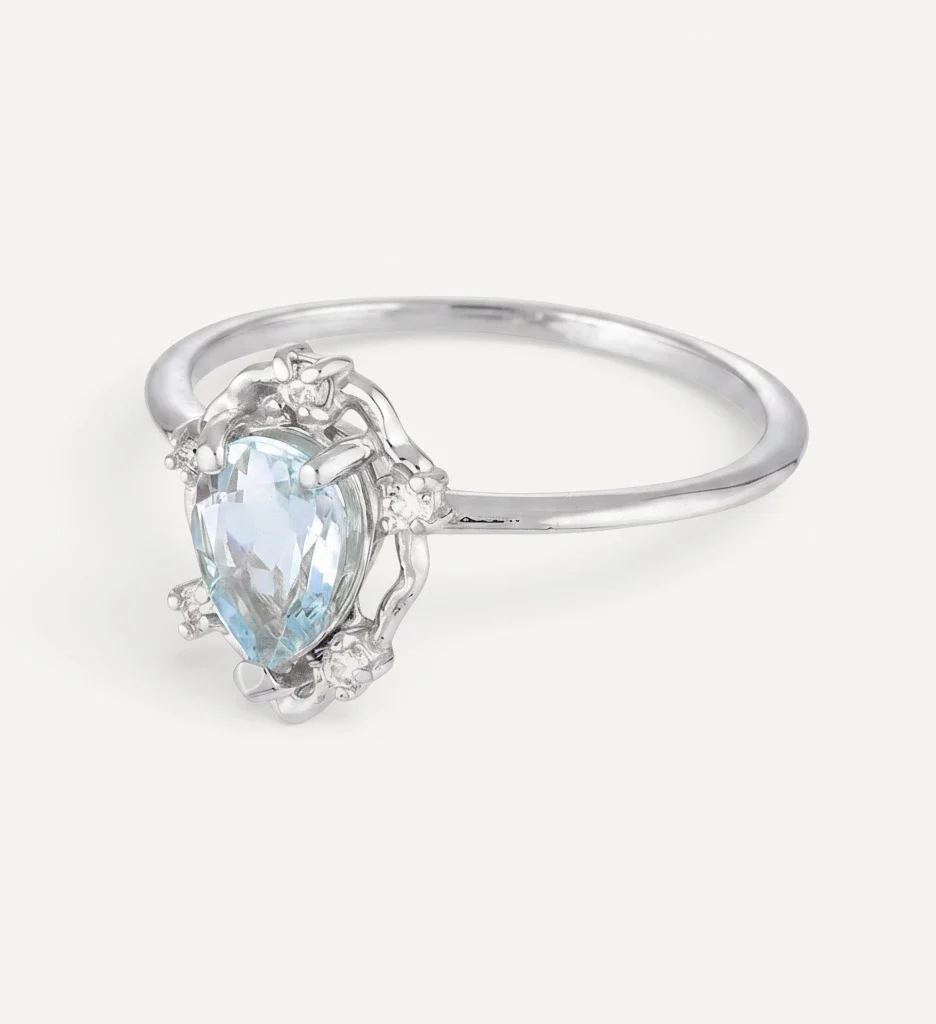 Peone | aquamarine & diamonds - Image 5