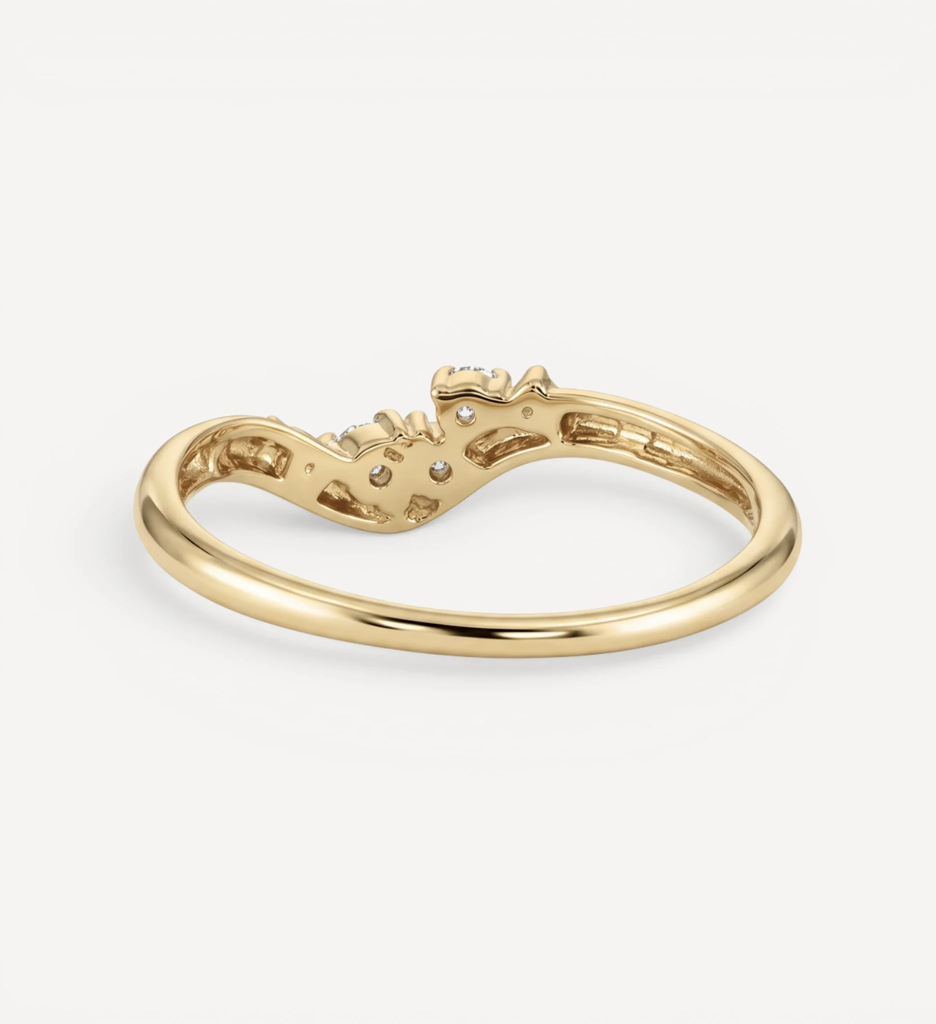 Poe Ring | green diamonds - Image 5