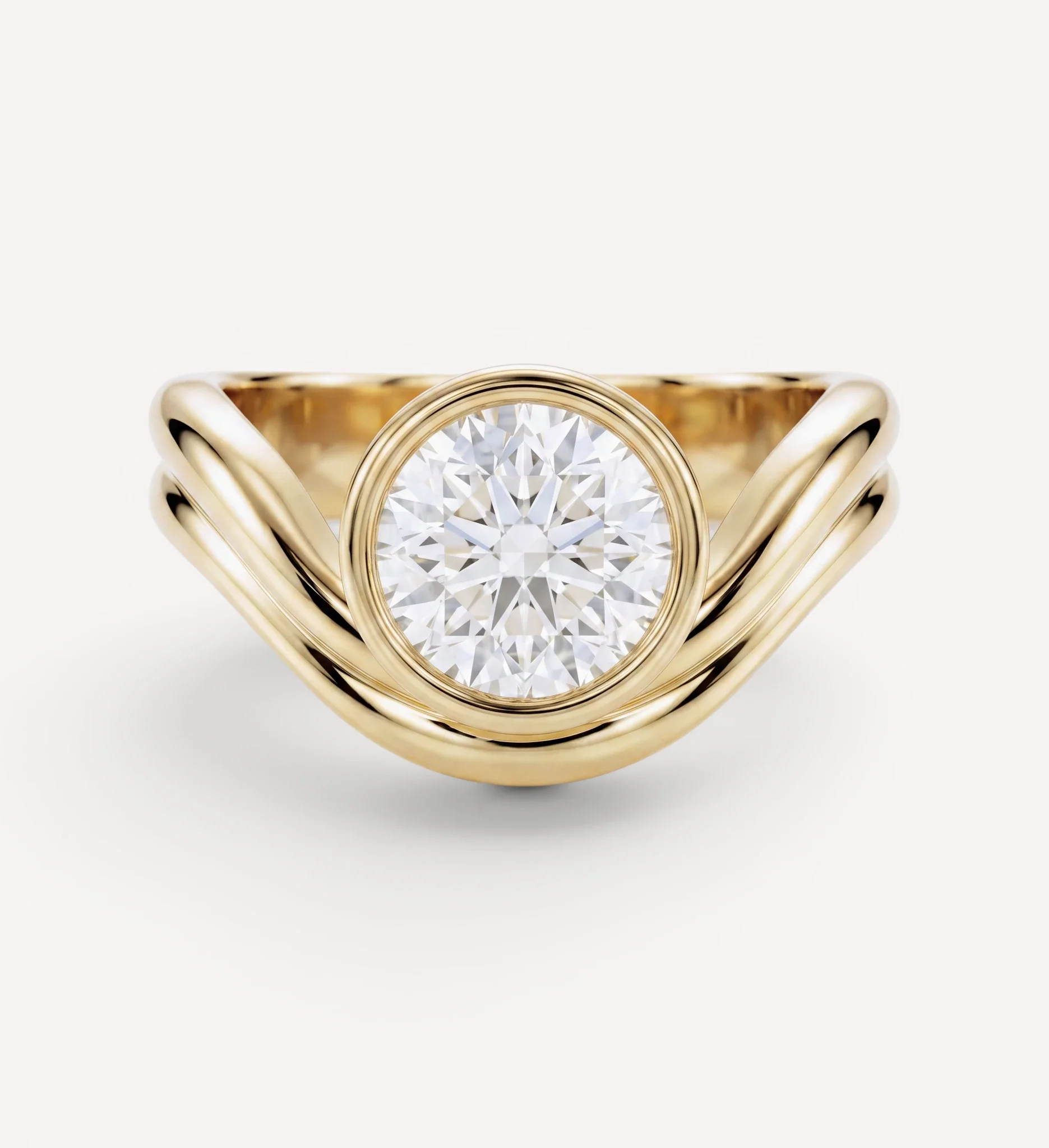 Quinn Ring | Round Diamond
