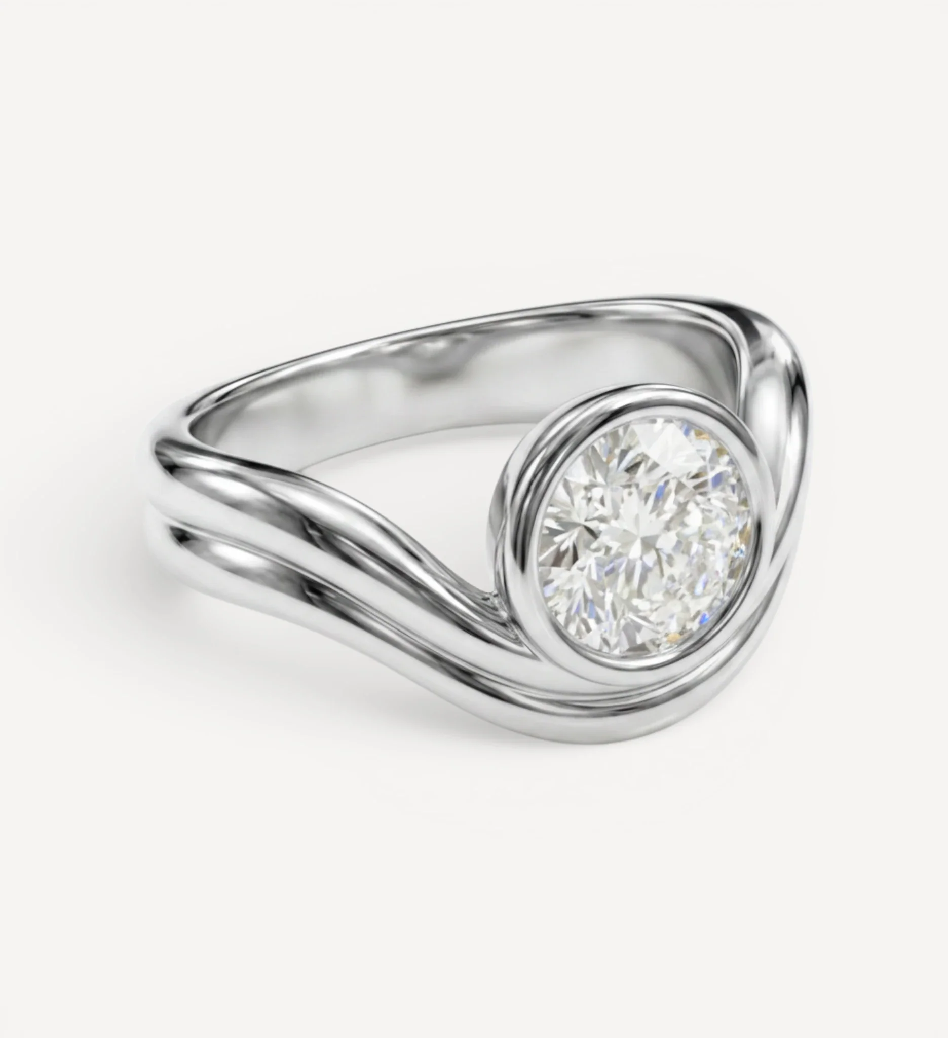 Quinn Ring | Round Diamond - Image 6