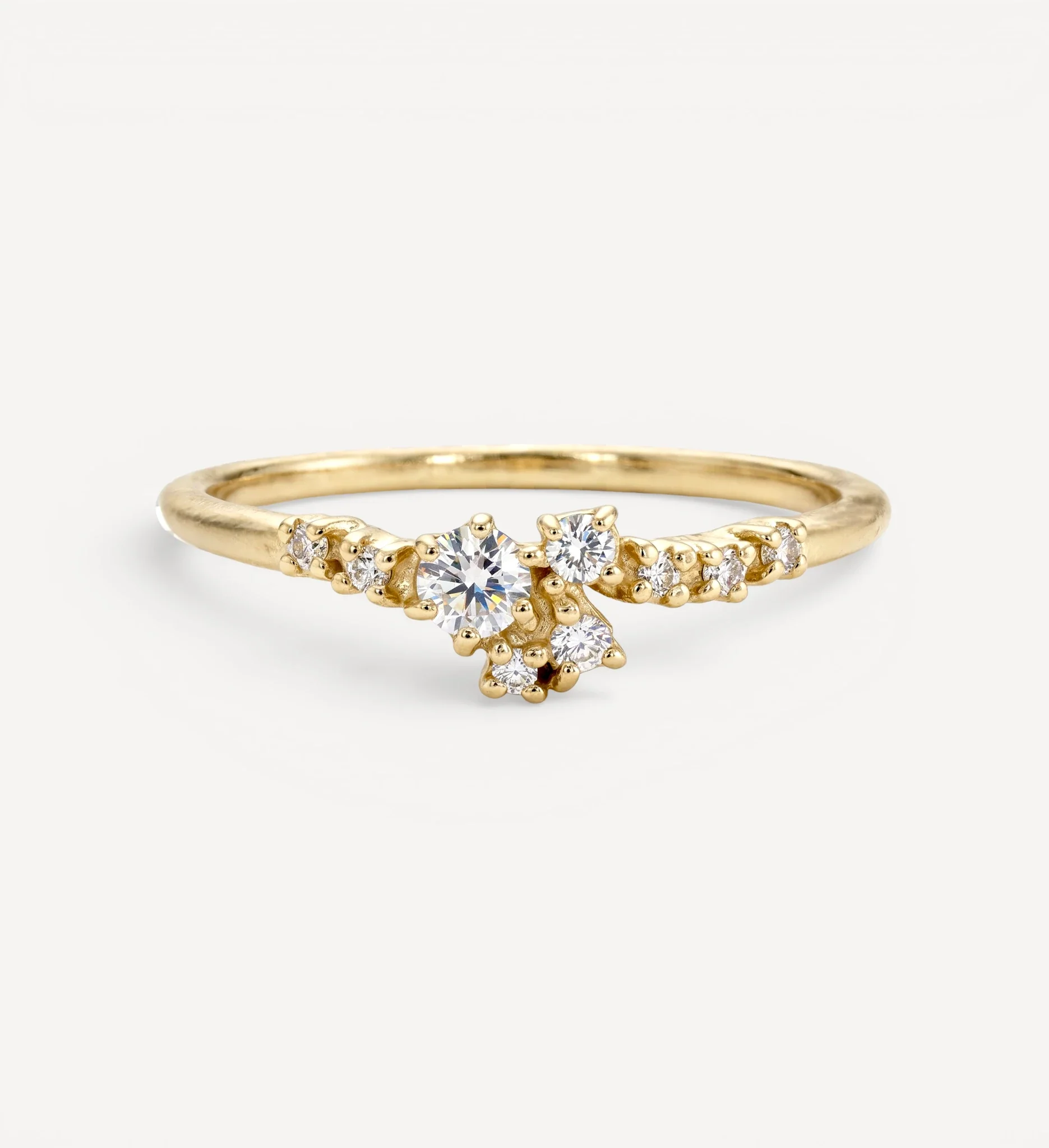 Raya Cluster ring | diamond
