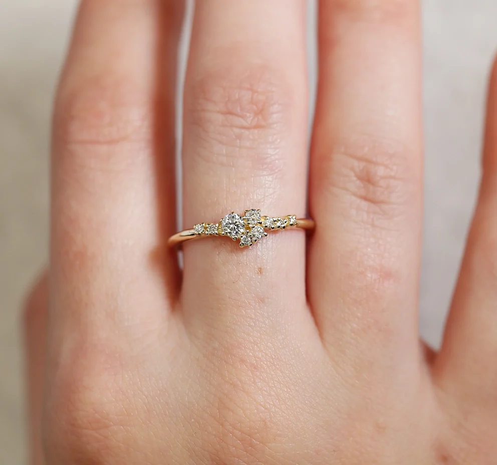 Raya Cluster ring | diamond - Image 2