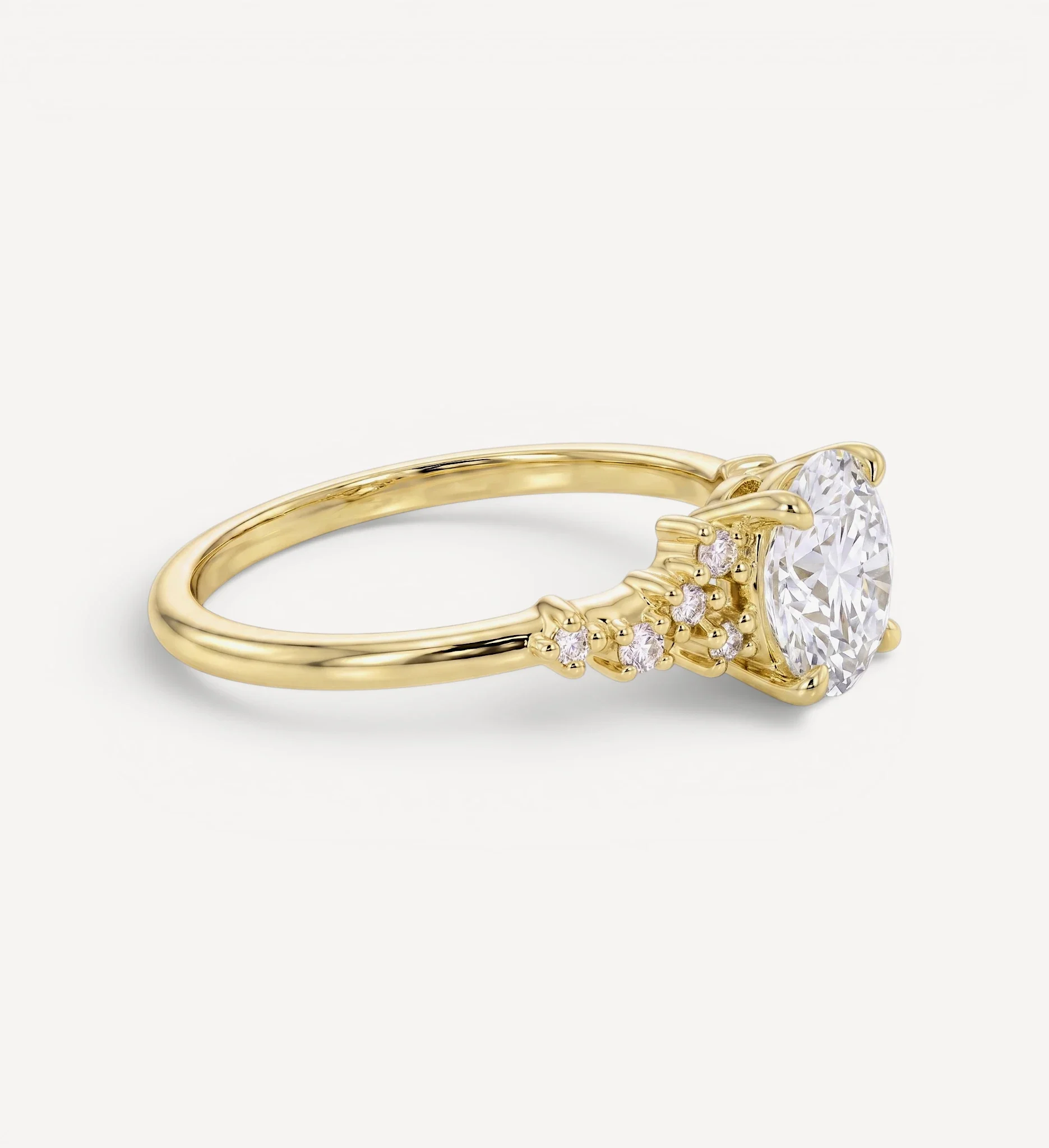 Sienna ring | round diamond - Image 5